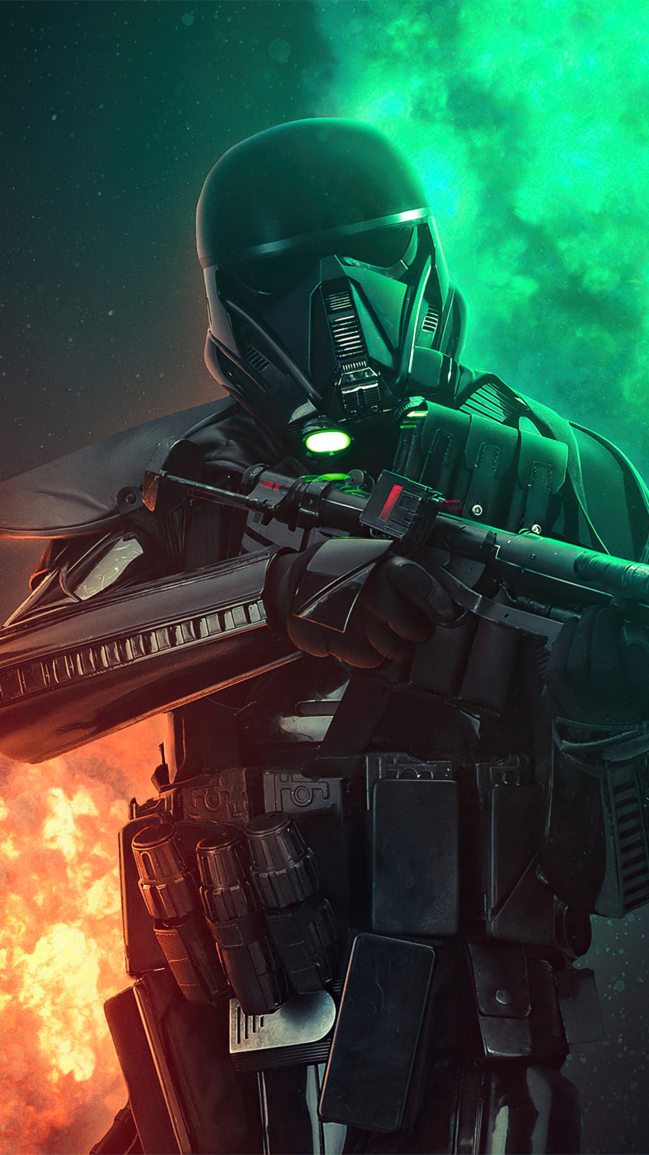 Death Trooper from Star Wars 4K HD Phone Wallpaper