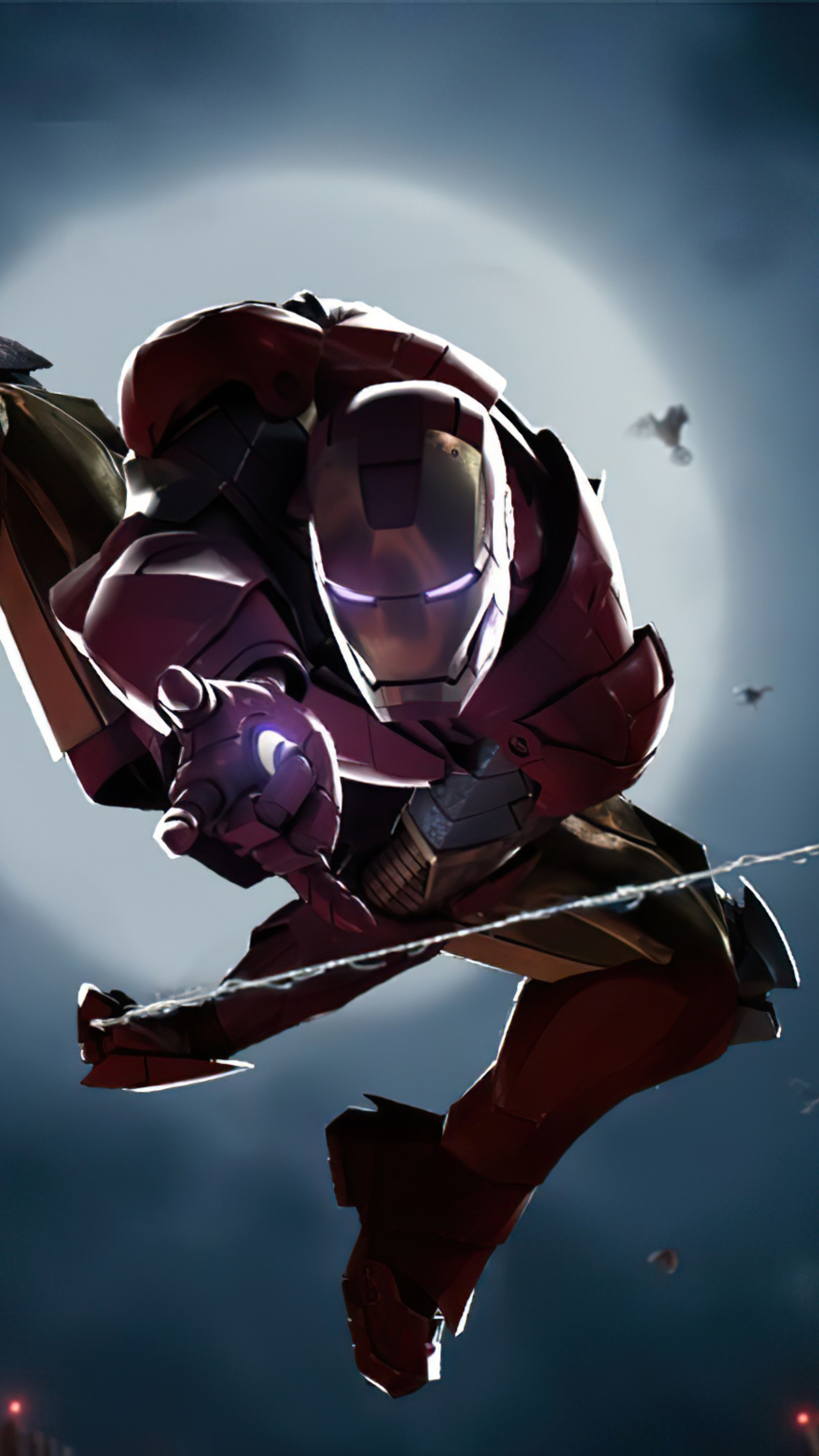 Iron Man artwork 4K HD Phone Wallpaper
