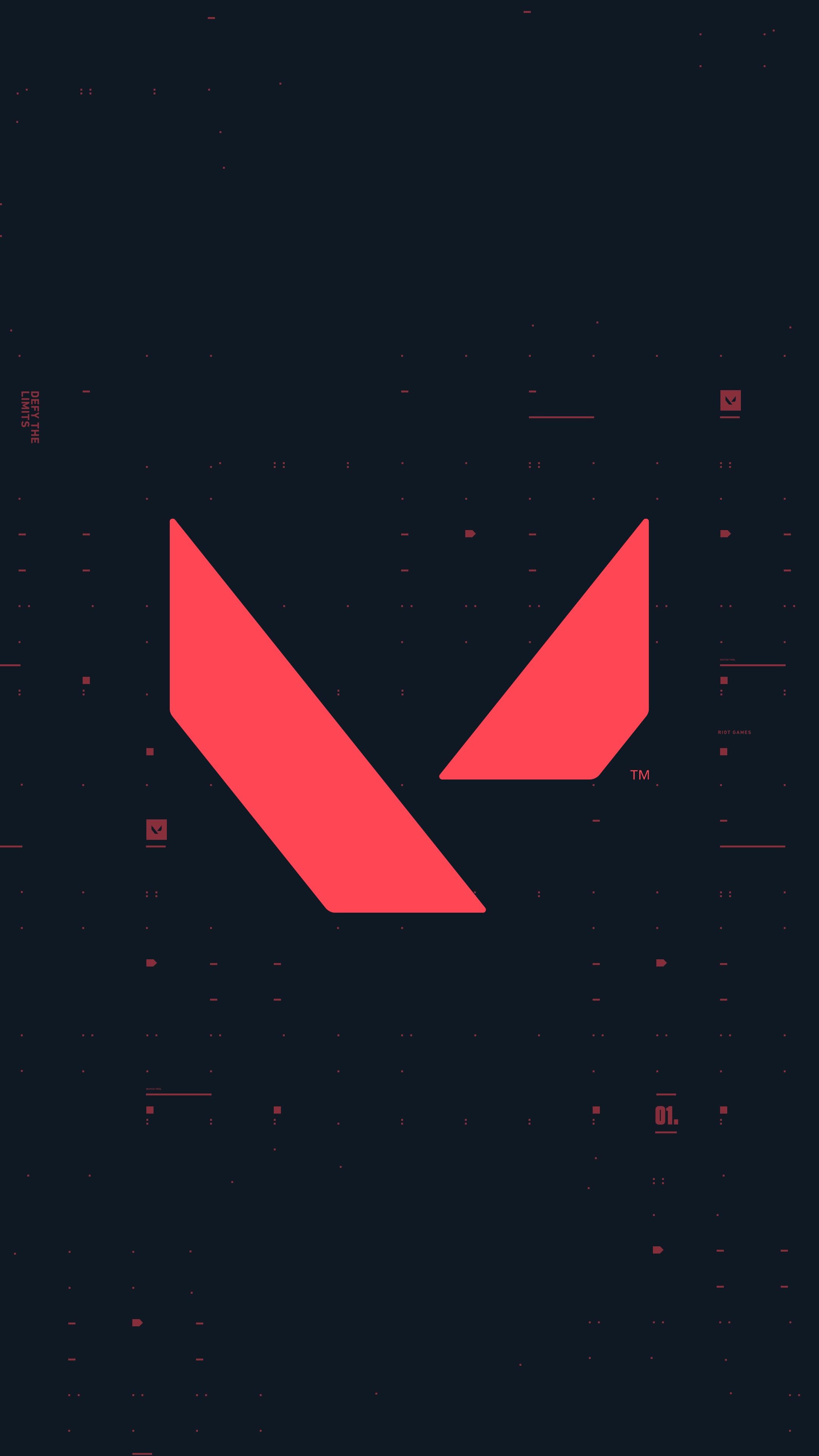 Valorant logo HD Phone Wallpaper