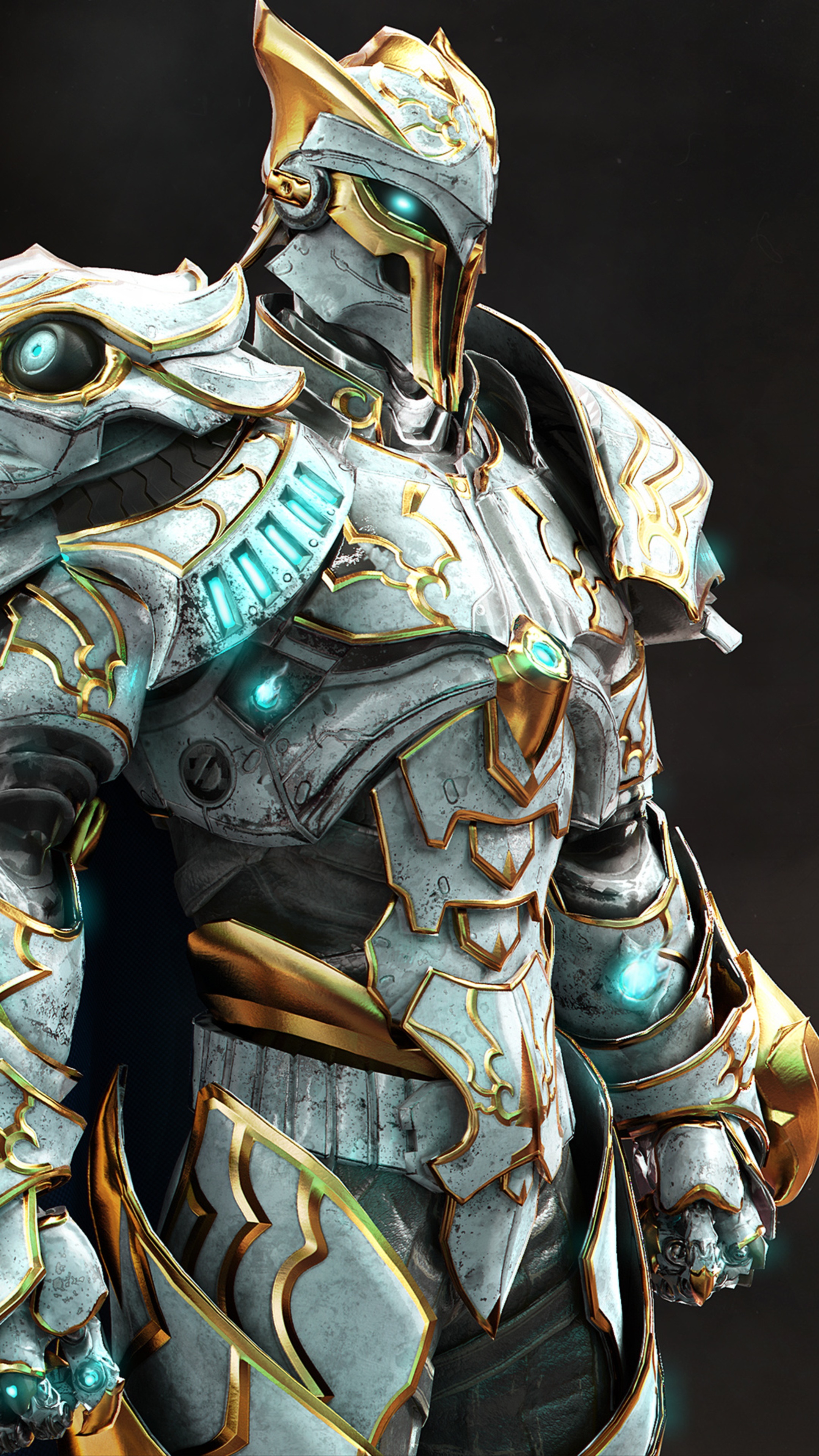 Knight in ornate armor from Godfall HD Phone Wallpaper