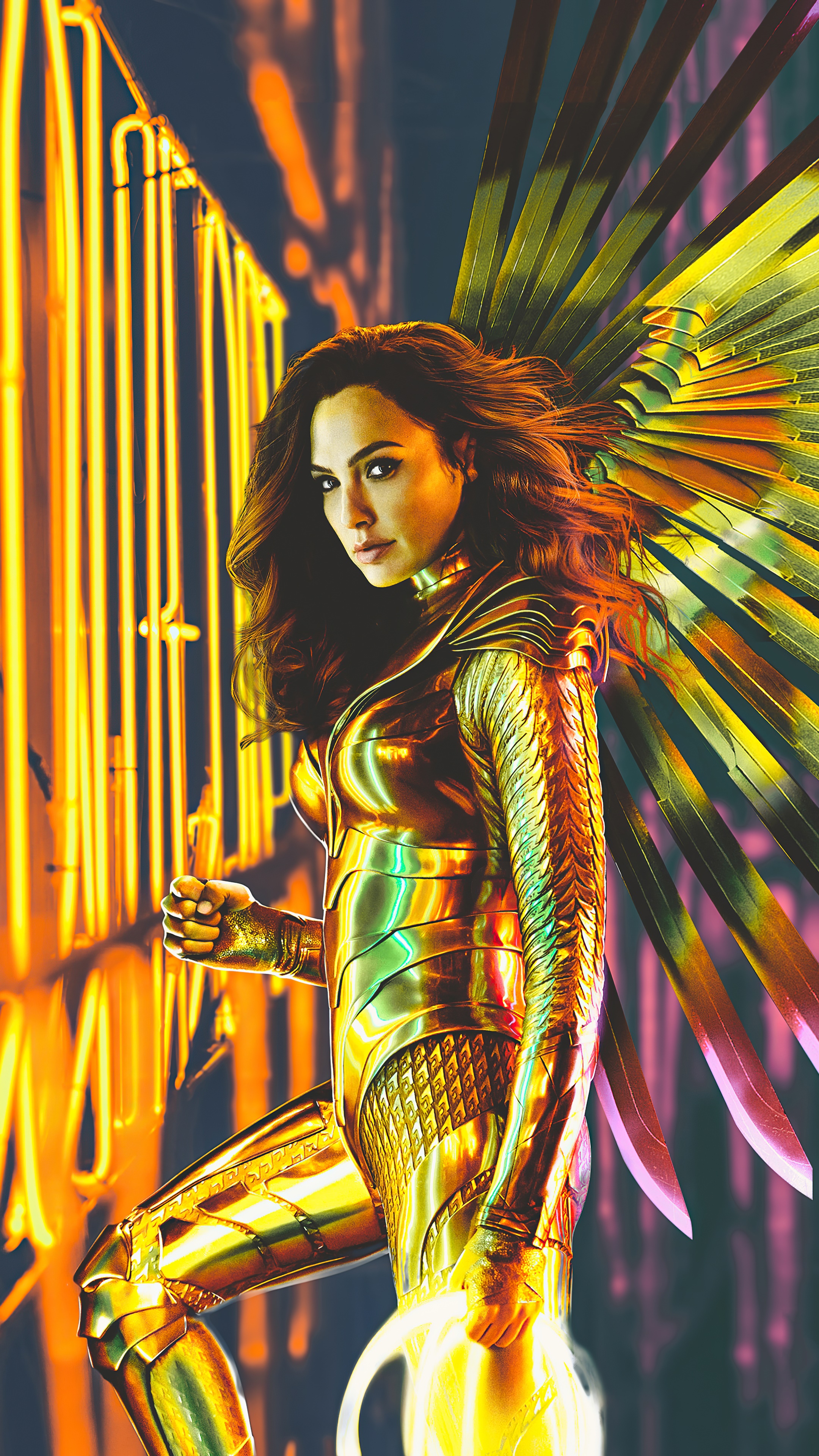 Wonder Woman from Wonder Woman 1984 HD Phone Wallpaper