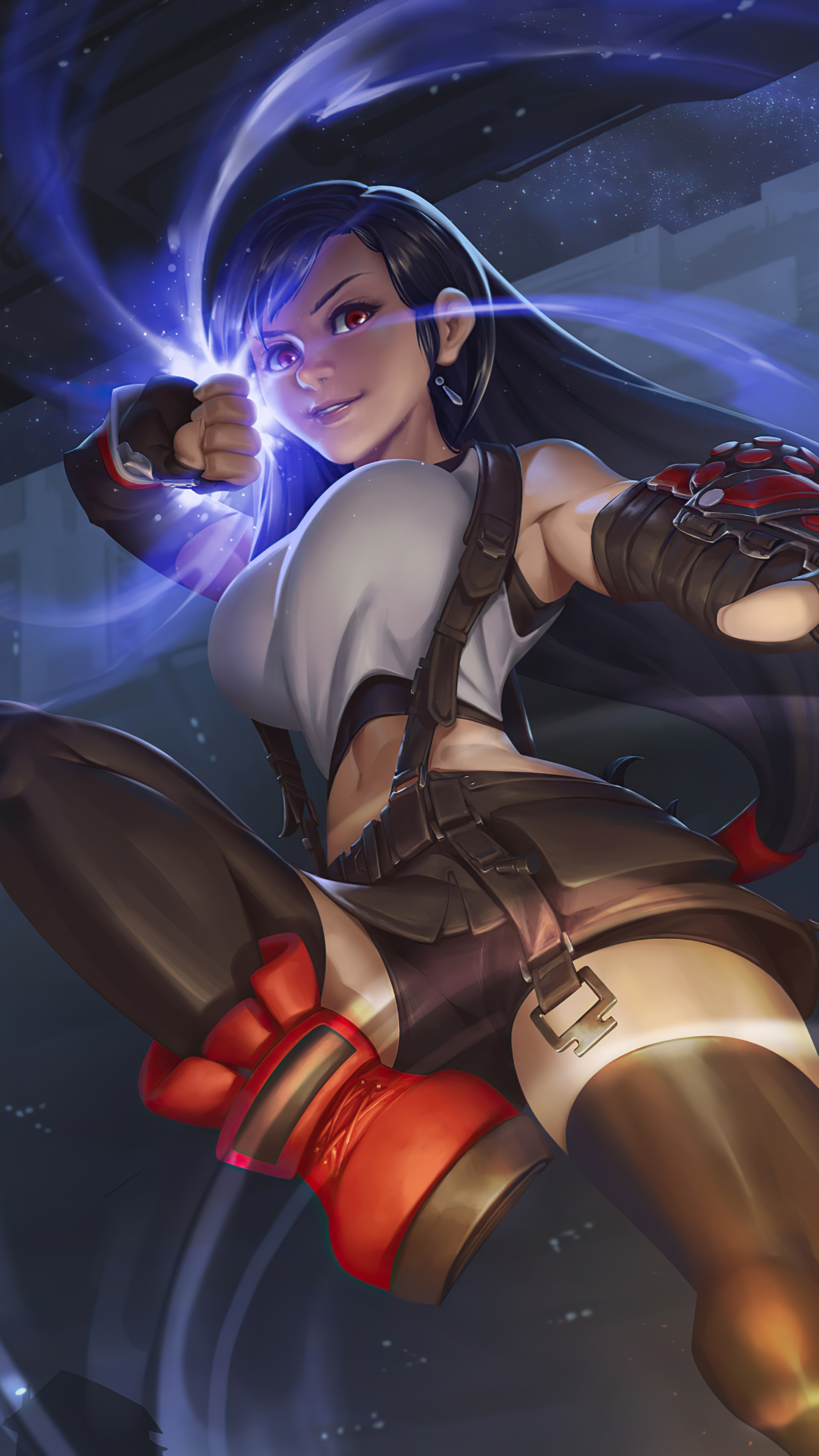 Tifa Lockhart from Final Fantasy 4K HD Phone Wallpaper