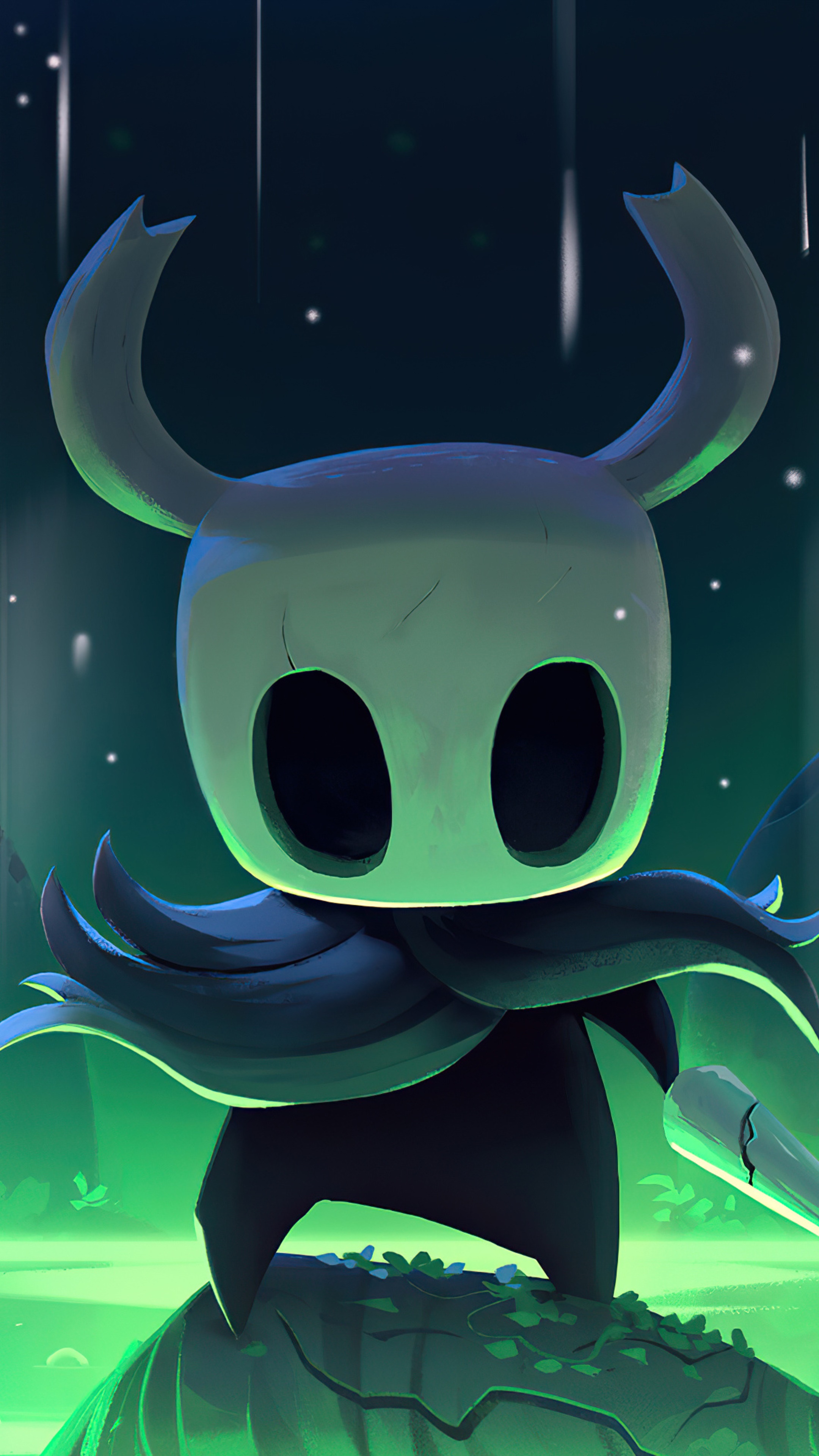 The Knight from Hollow Knight in 4K HD Phone Wallpaper