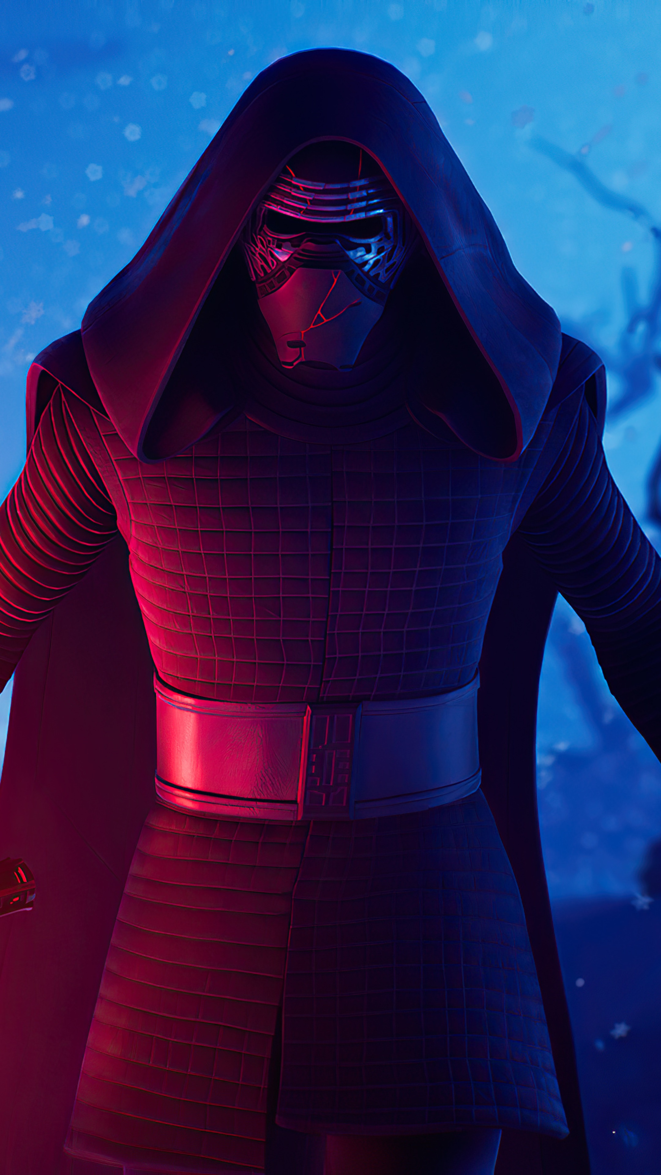 Kylo Ren from Fortnite 4K HD Phone Wallpaper
