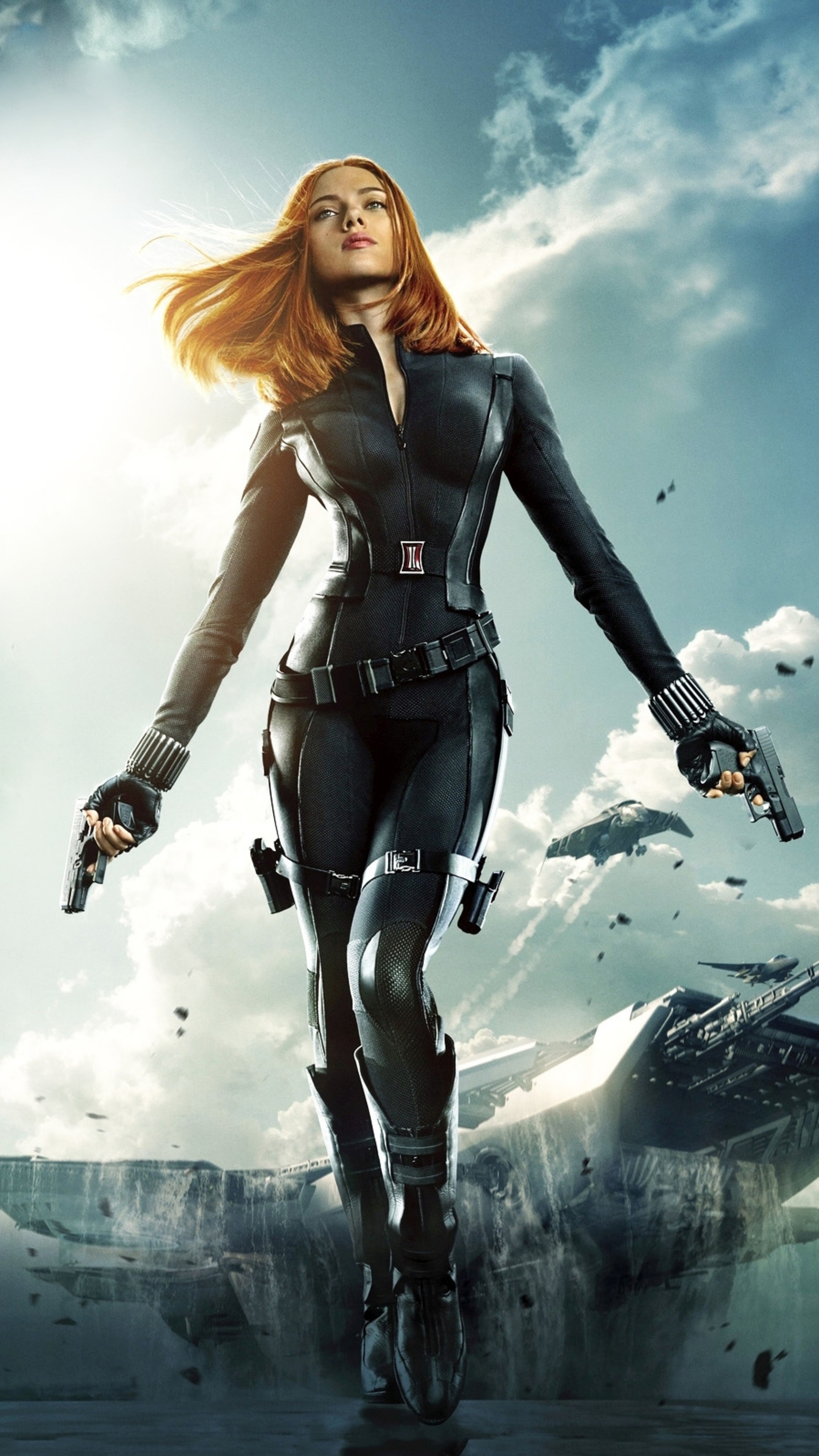 Black Widow from Marvel HD Phone Wallpaper