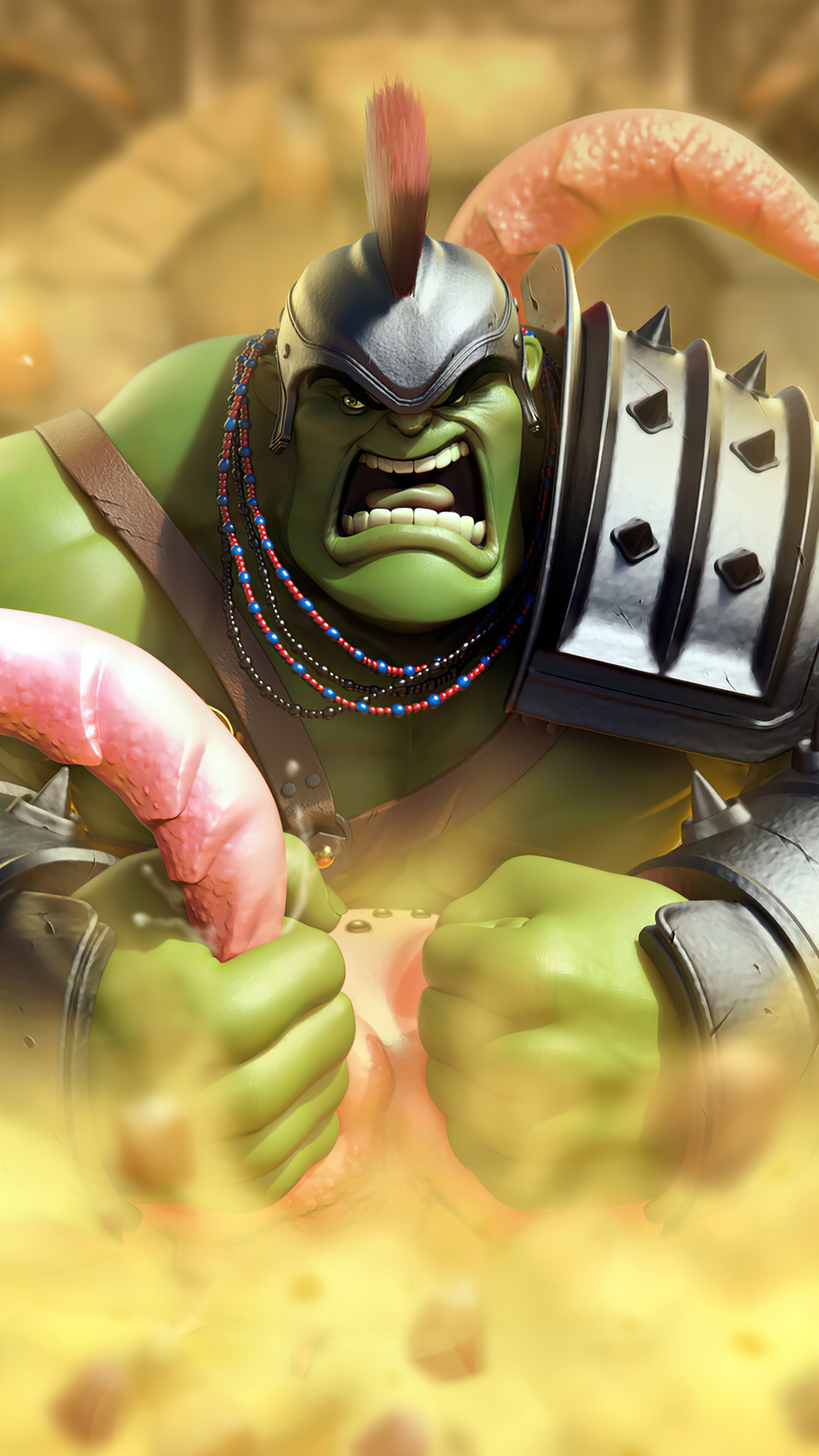Hulk from Marvel artwork 4K HD Phone Wallpaper