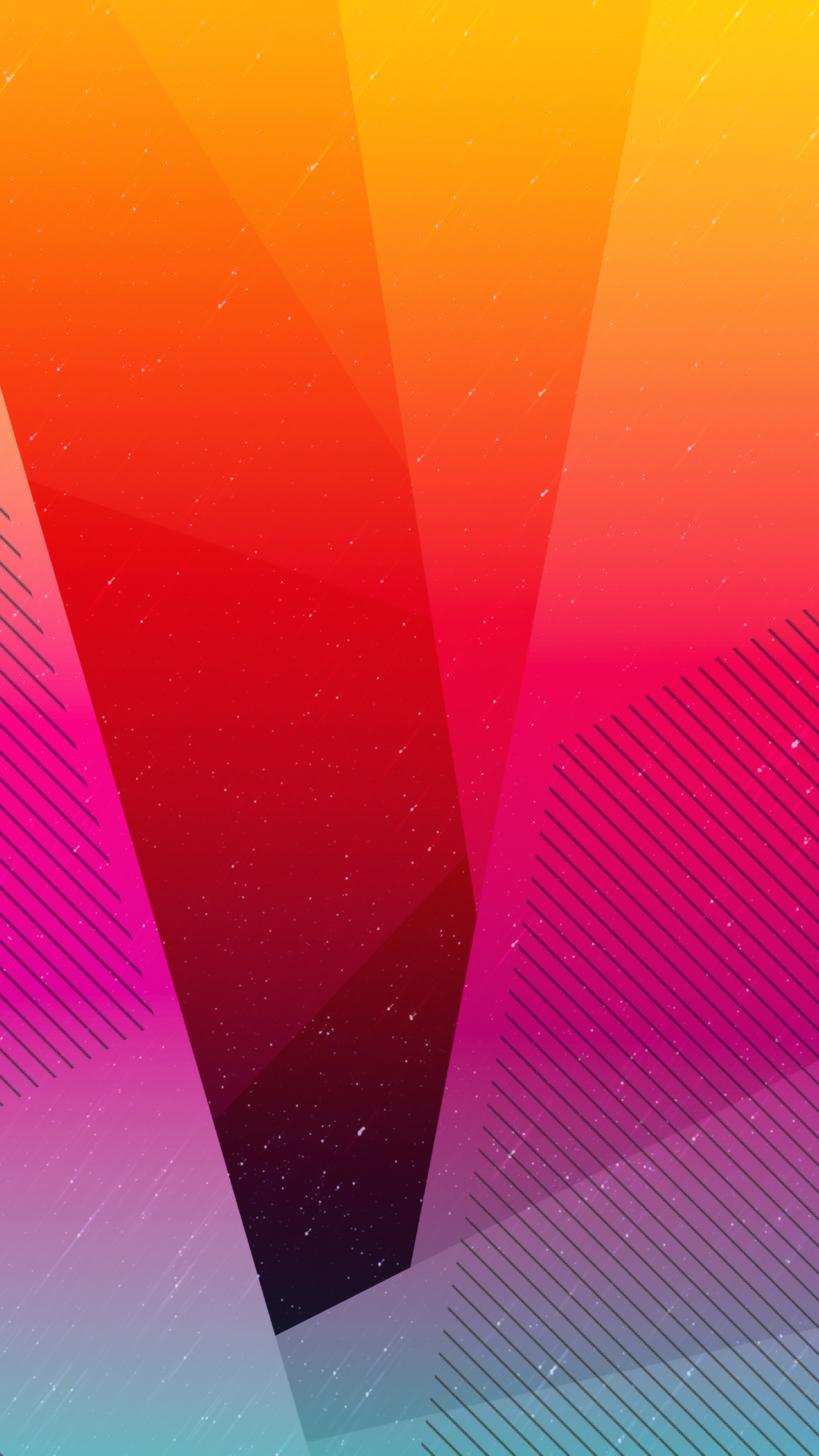 Abstract digital art with gradient colors HD Phone Wallpaper