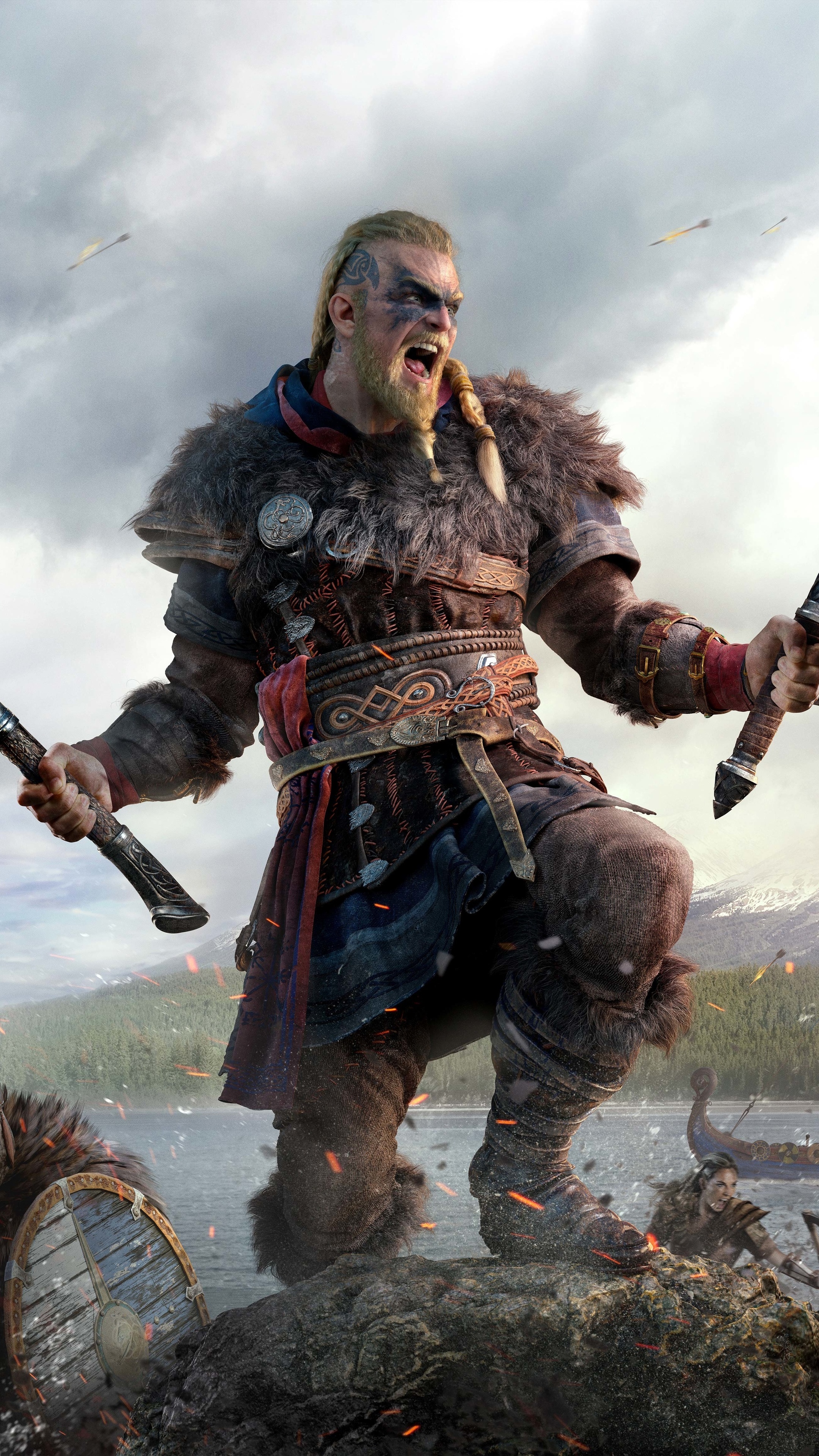 Eivor from Assassin's Creed Valhalla HD Phone Wallpaper