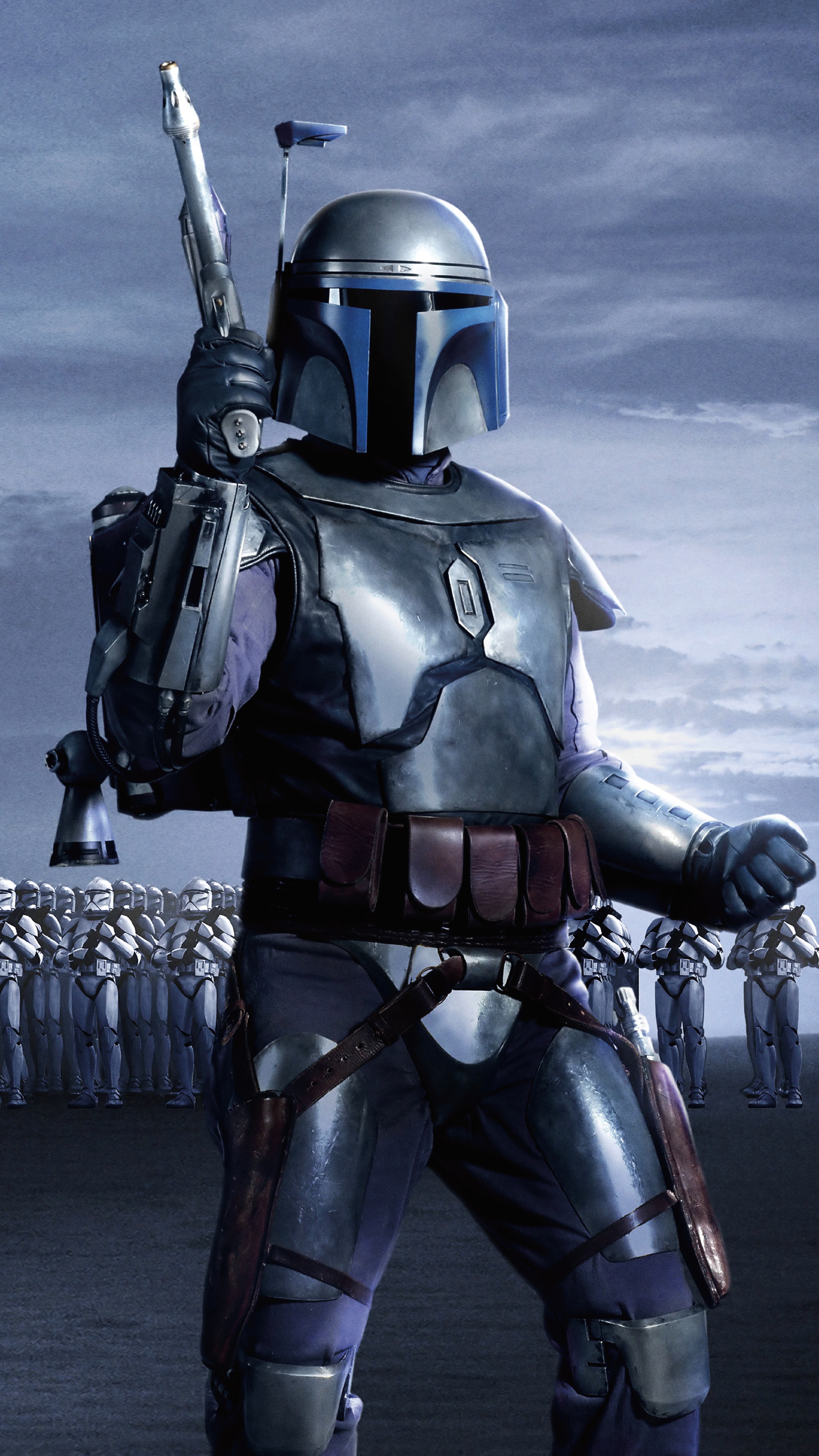 Jango Fett from Star Wars 4K HD Phone Wallpaper
