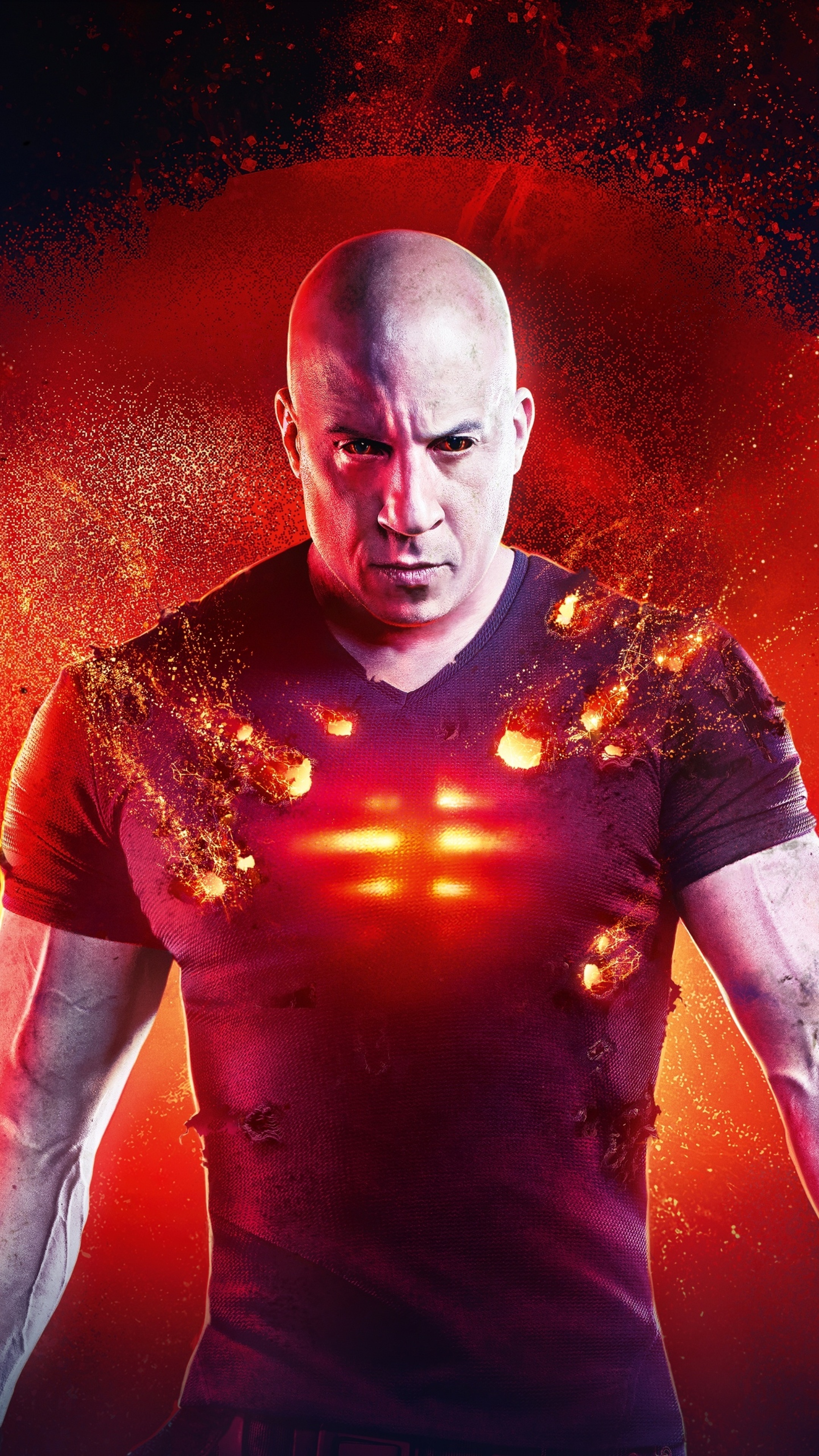 Vin Diesel as Ray Garrison in Bloodshot 4K HD Phone Wallpaper