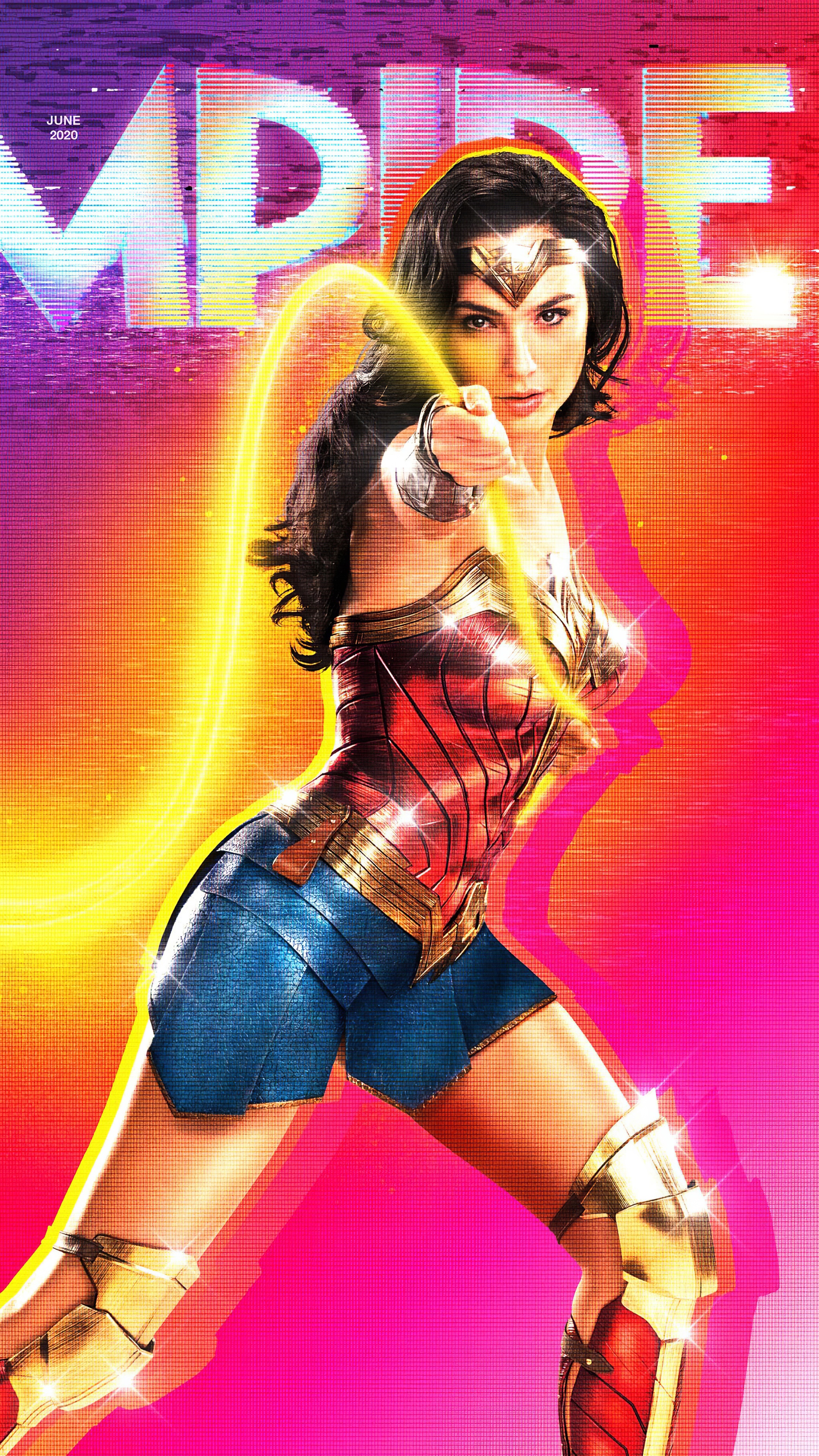 Wonder Woman from Wonder Woman 1984 by Gal Gadot HD Phone Wallpaper