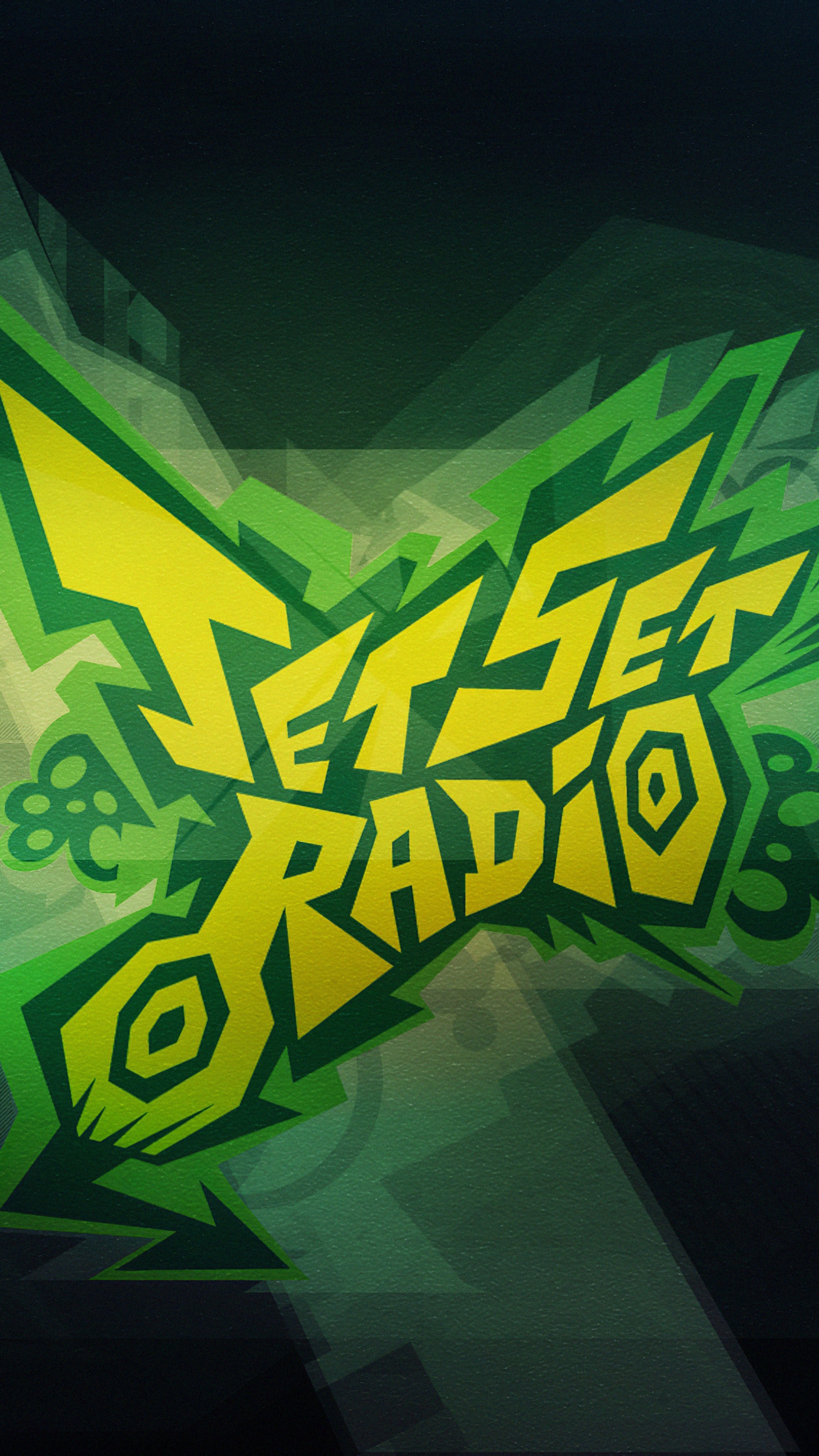 Jet Set Radio 4K Typography Artwork HD Phone Wallpaper
