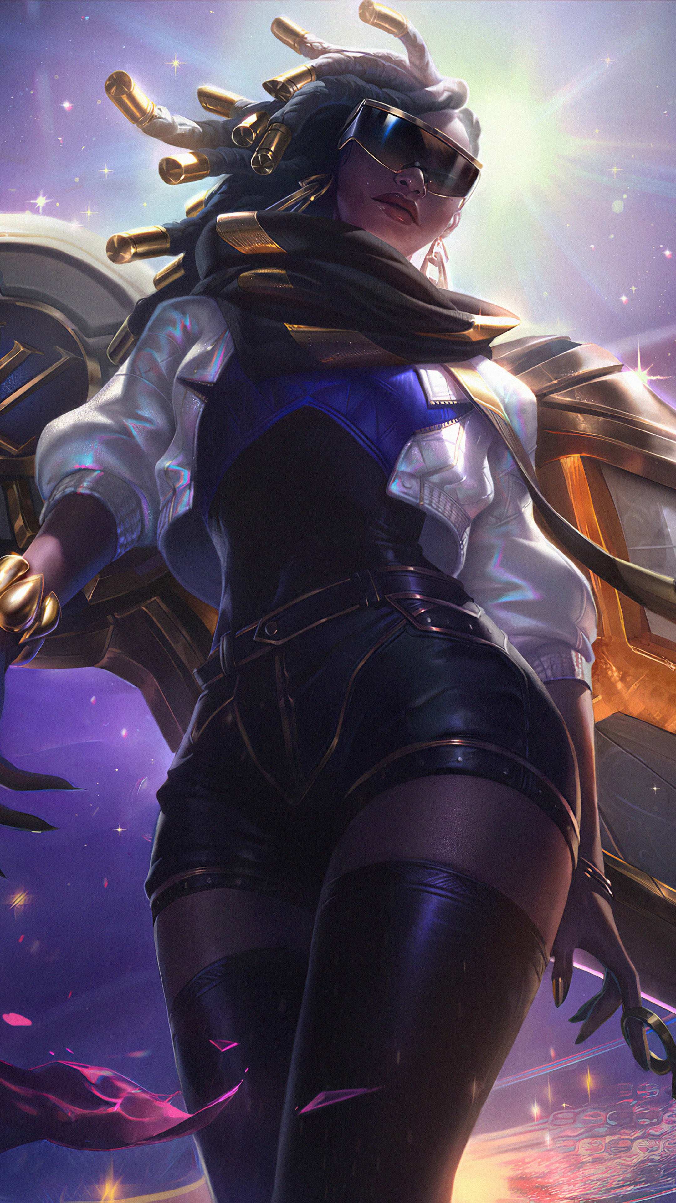 Senna from League of Legends HD Phone Wallpaper