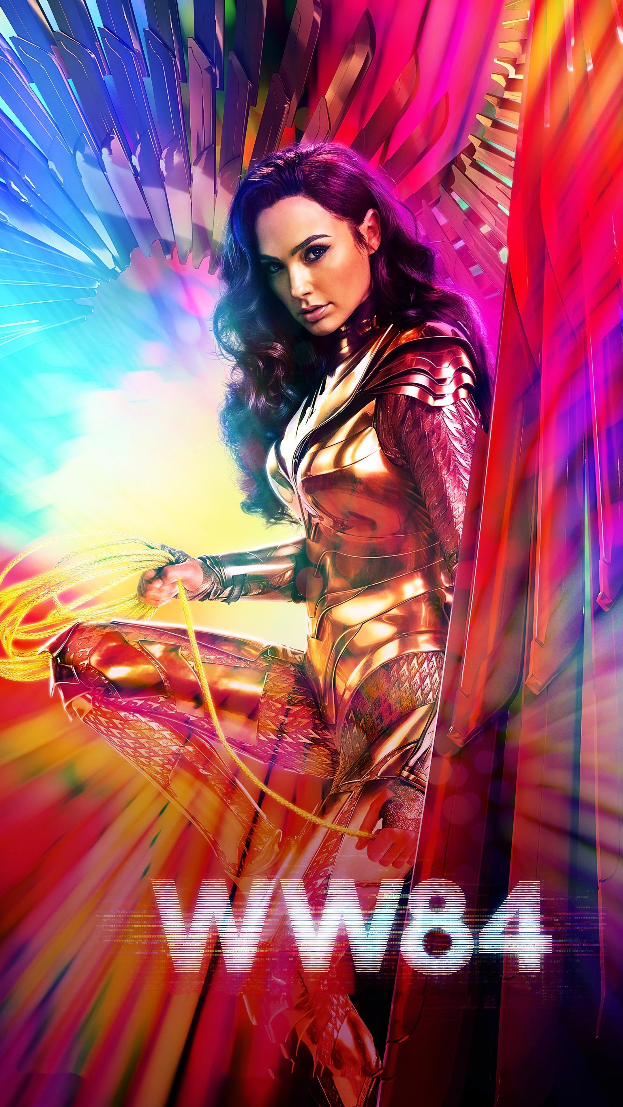 Wonder Woman 1984 (WW84) starring Gal Gadot HD Phone Wallpaper