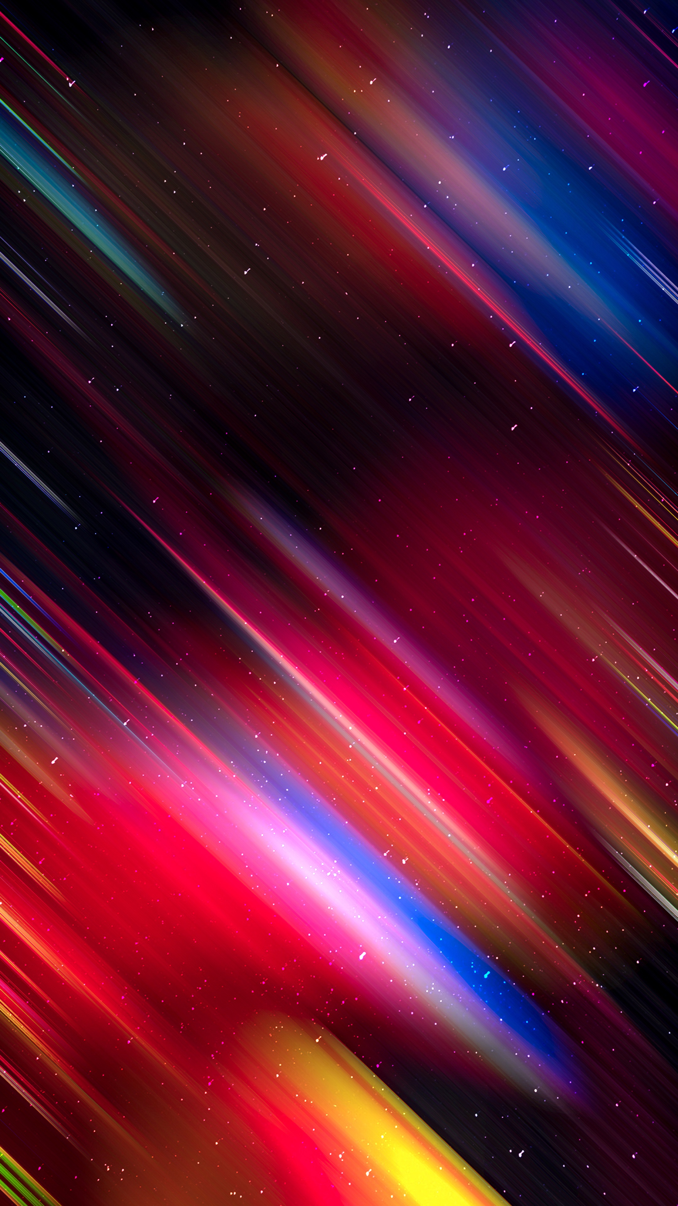 Abstract Digital Art with Streaks of Light HD Phone Wallpaper