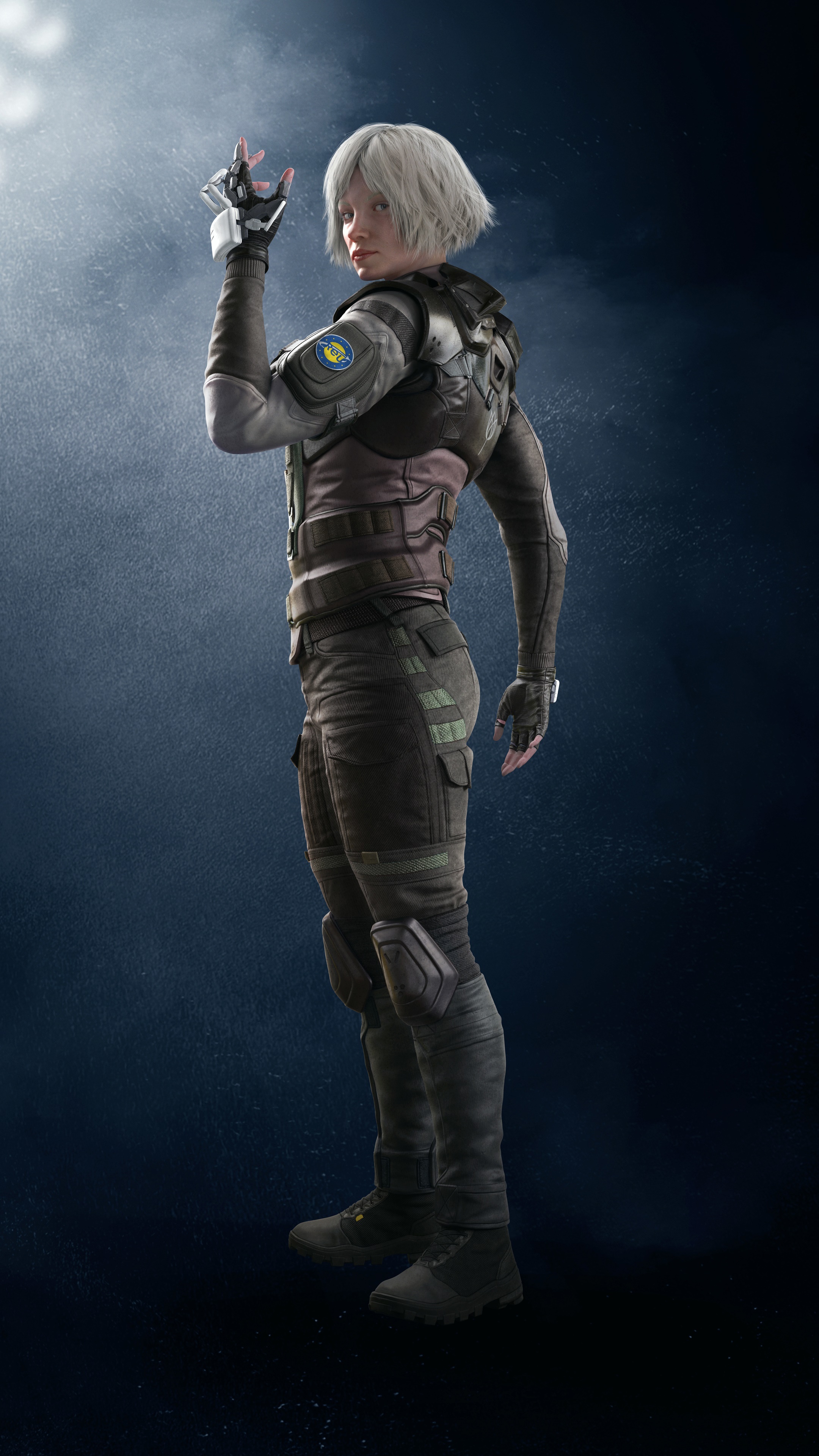 Osa from Tom Clancy's Rainbow Six Siege HD Phone Wallpaper