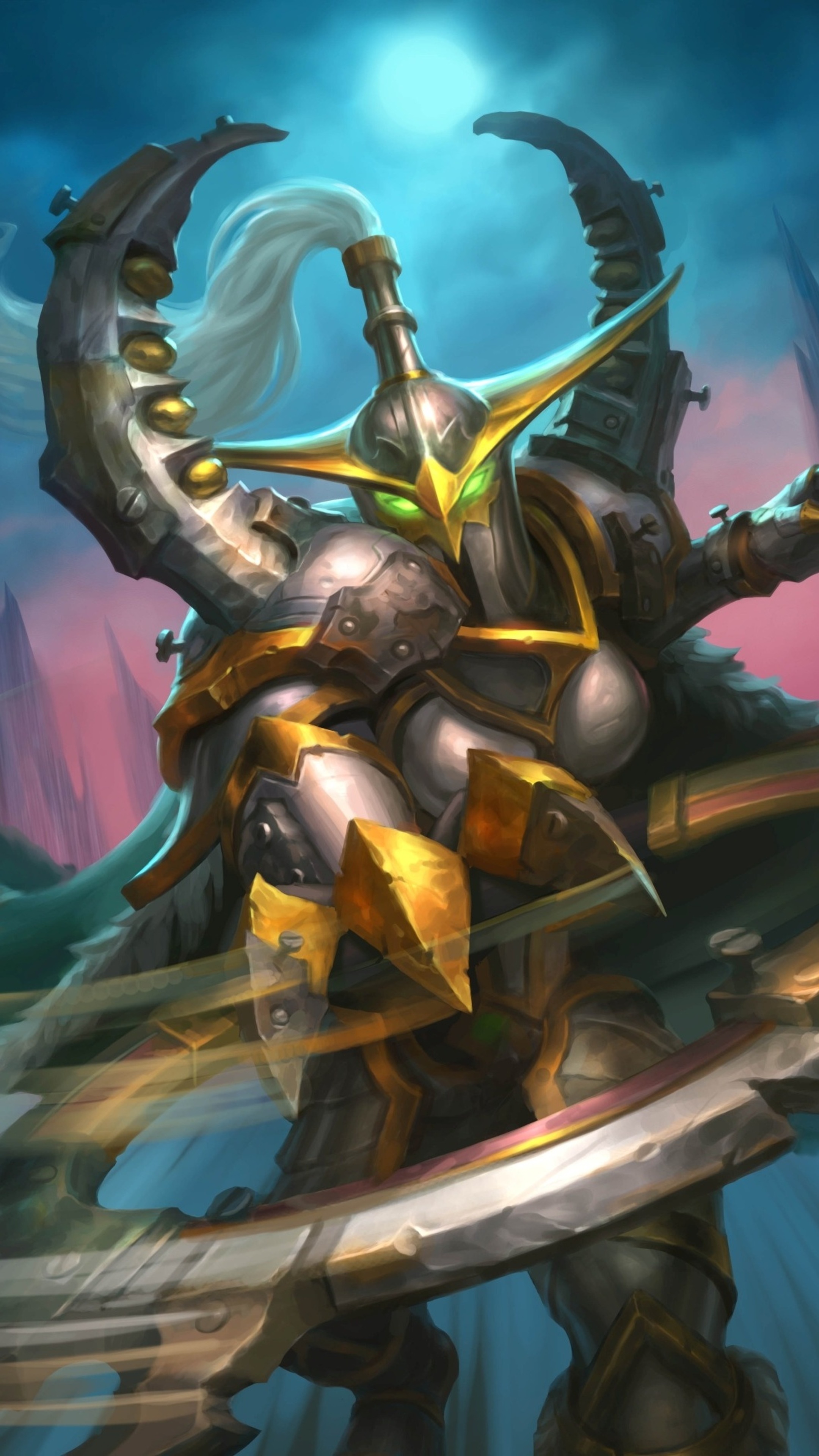 Hearthstone: Ruins of the Shattered World HD Phone Wallpaper