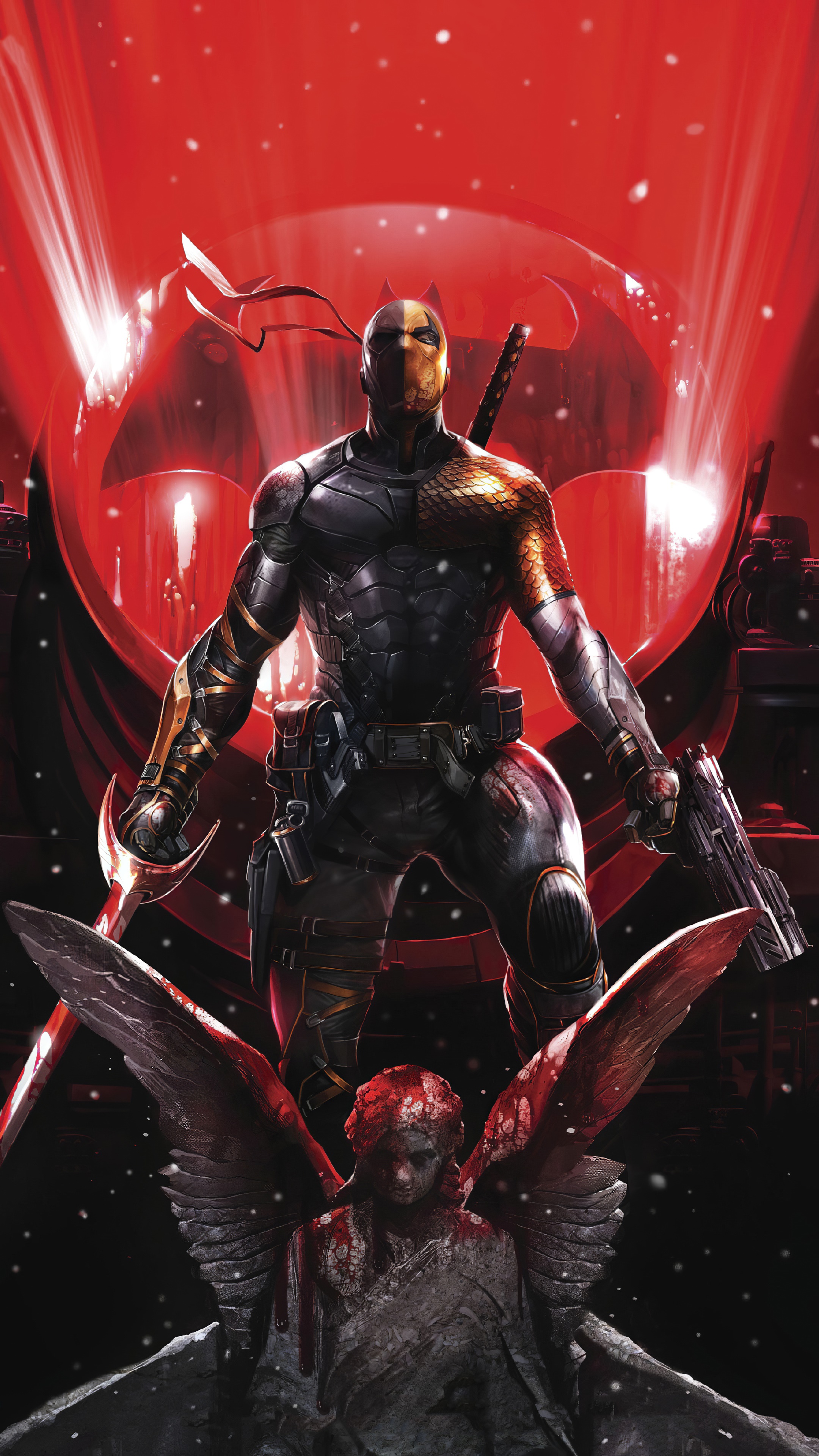 Deathstroke from DC Comics 4K HD Phone Wallpaper