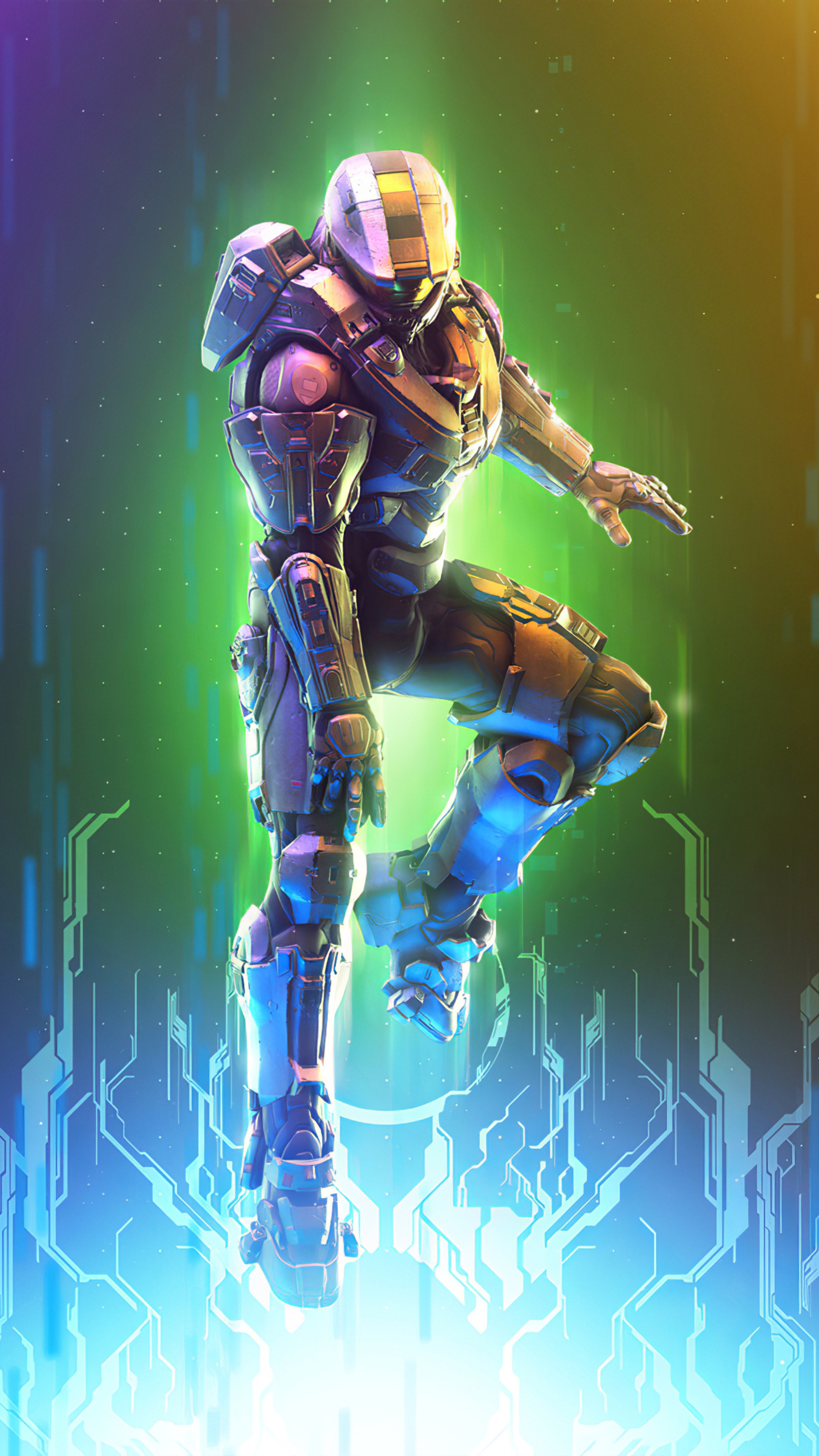 Master Chief from Halo 4K art HD Phone Wallpaper