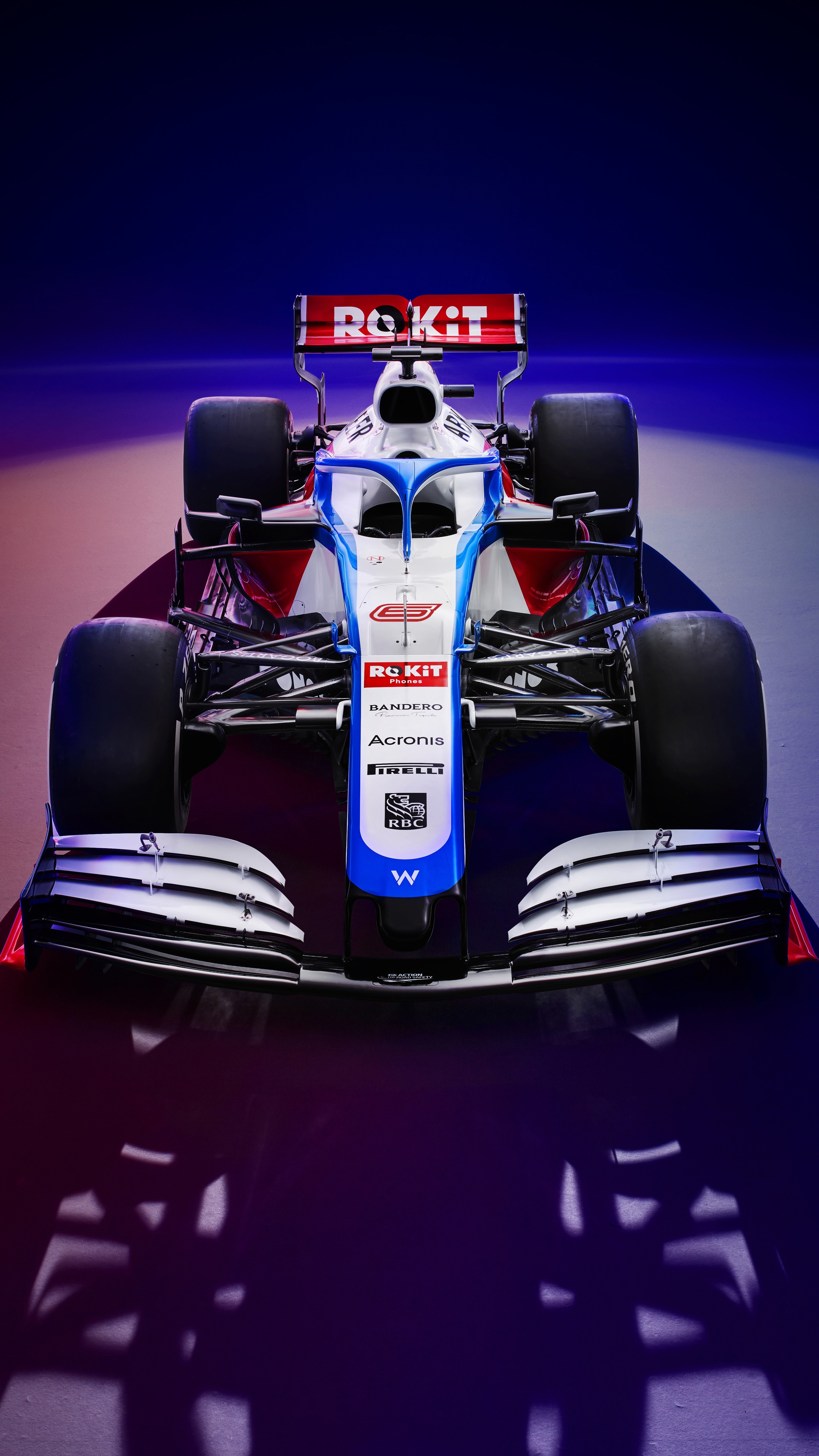 Williams FW43 Formula 1 car HD Phone Wallpaper