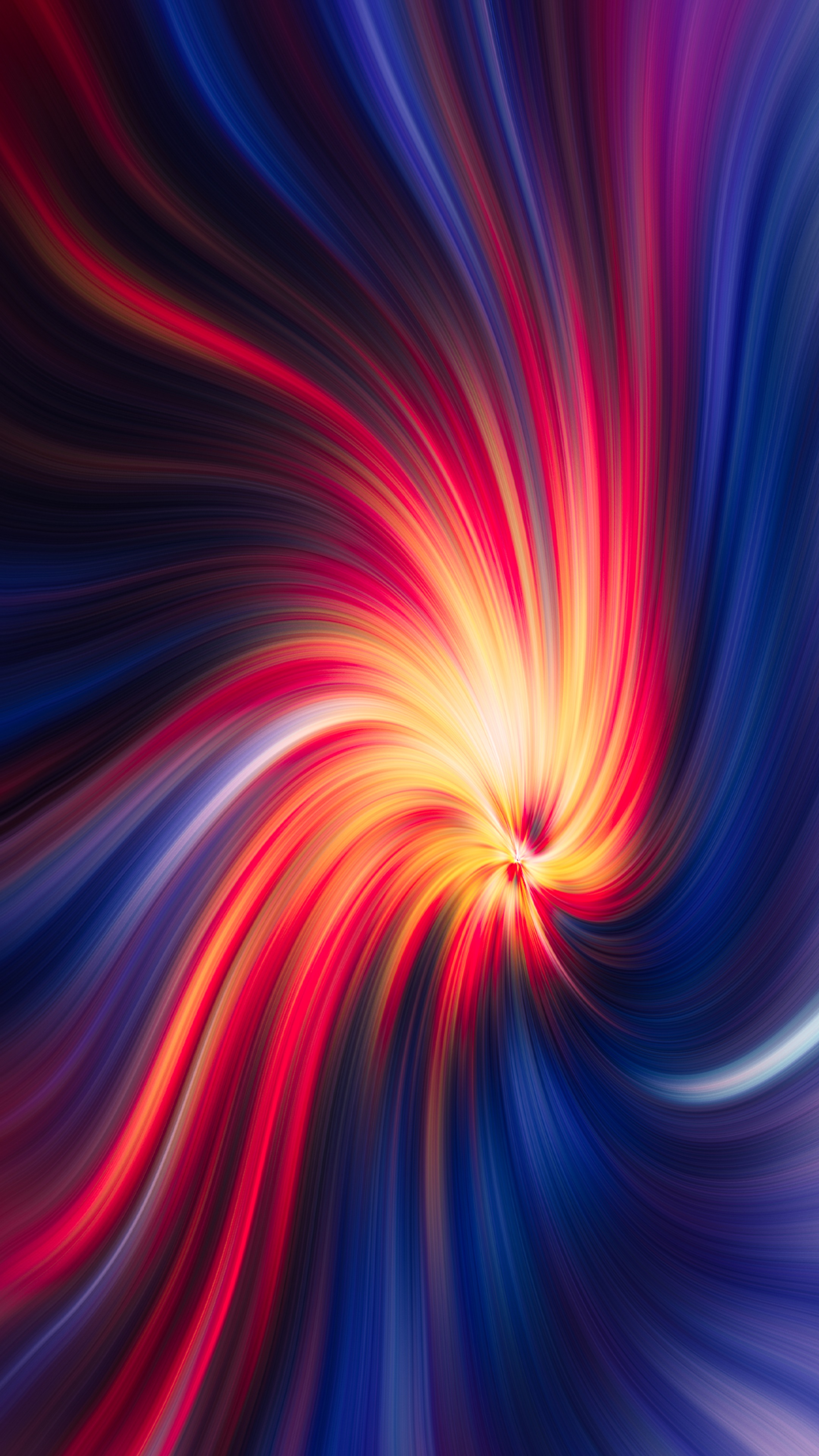 Abstract digital art with swirling colors HD Phone Wallpaper