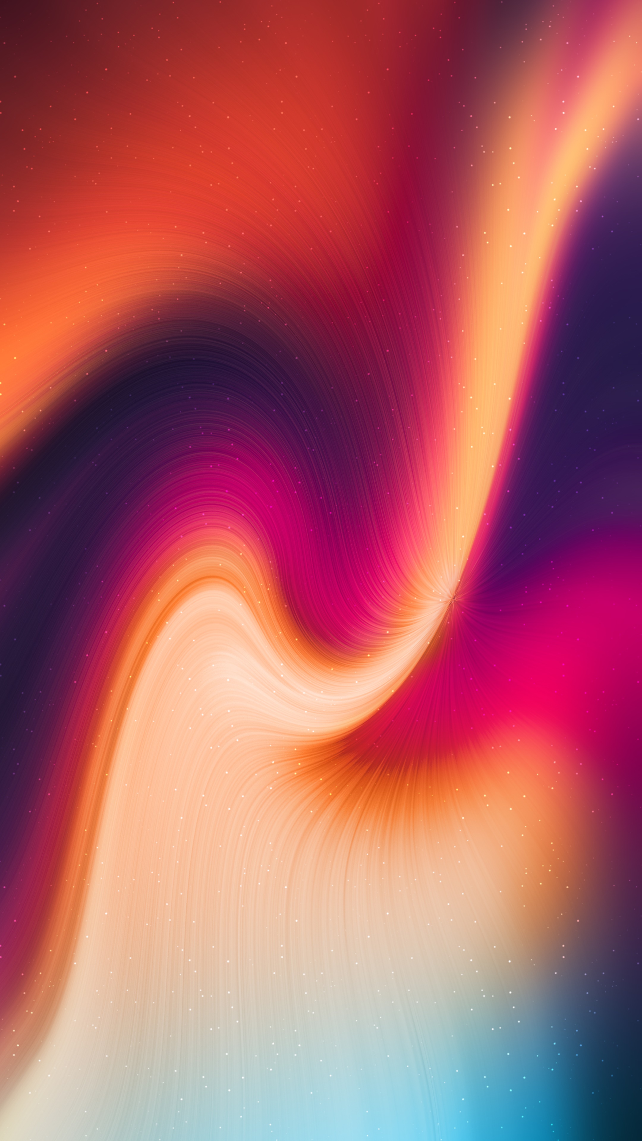 Abstract digital art with swirling colors HD Phone Wallpaper