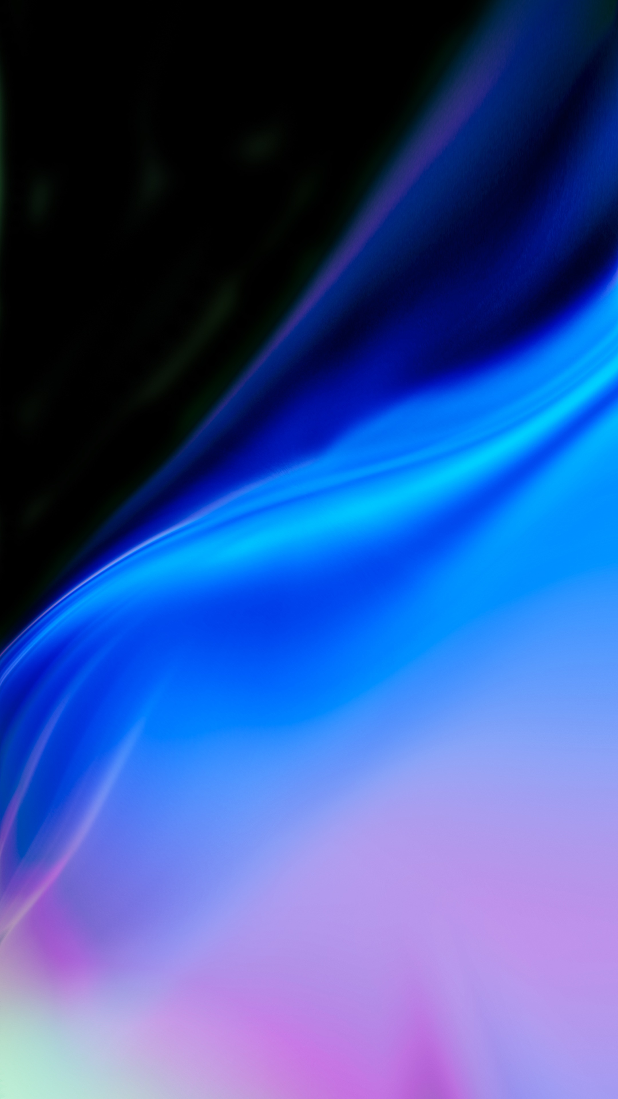 Abstract digital art with blue and purple hues HD Phone Wallpaper