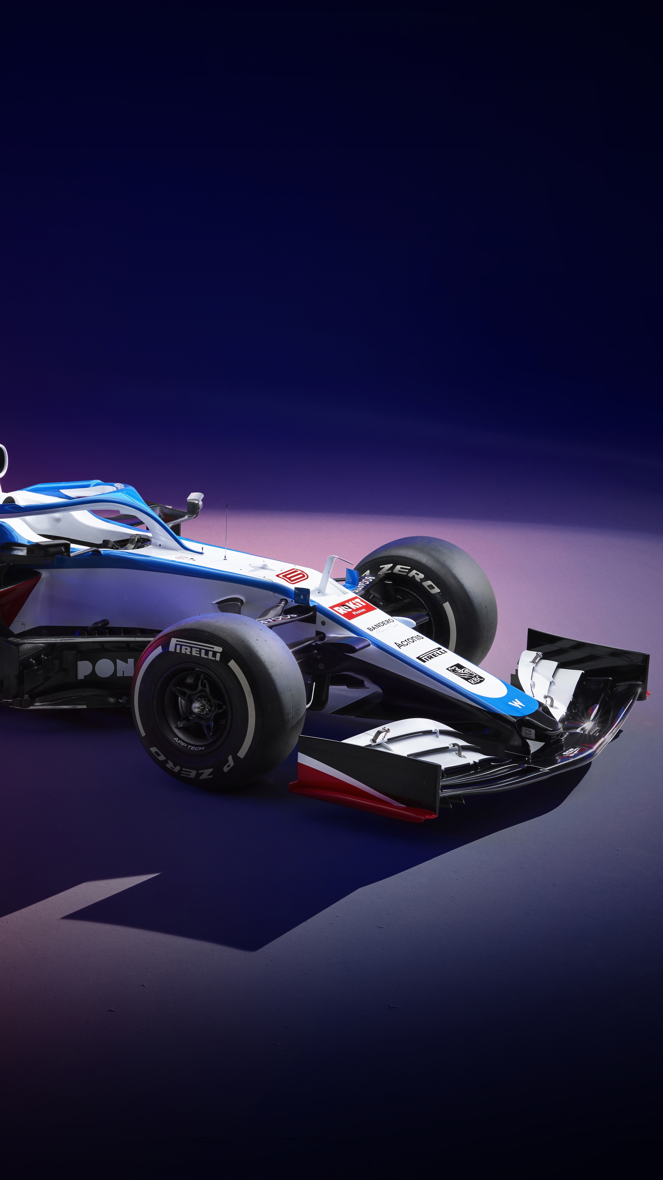 Williams FW43 Formula 1 car HD Phone Wallpaper