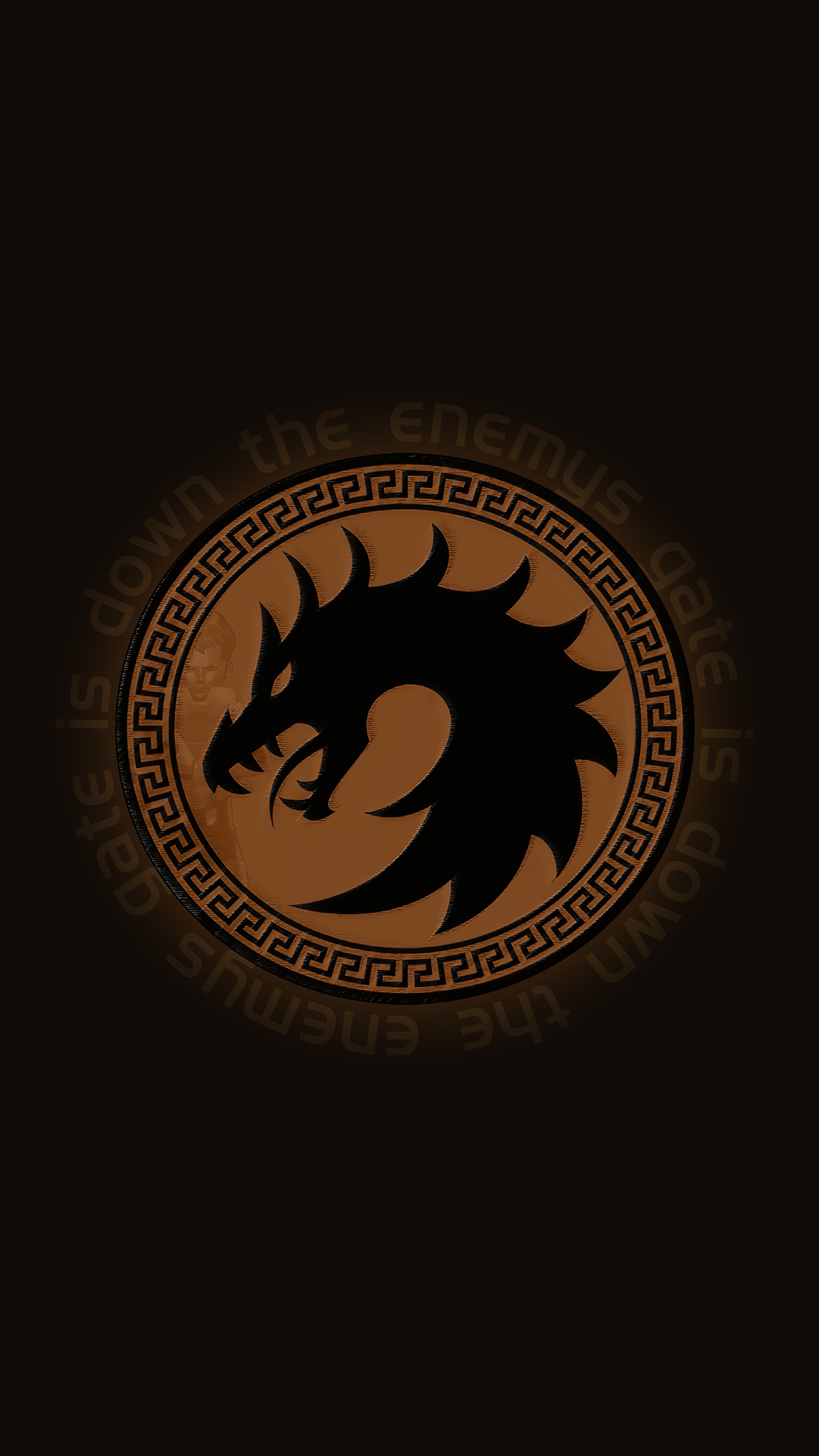 Minimalist Dragon Artwork HD Phone Wallpaper