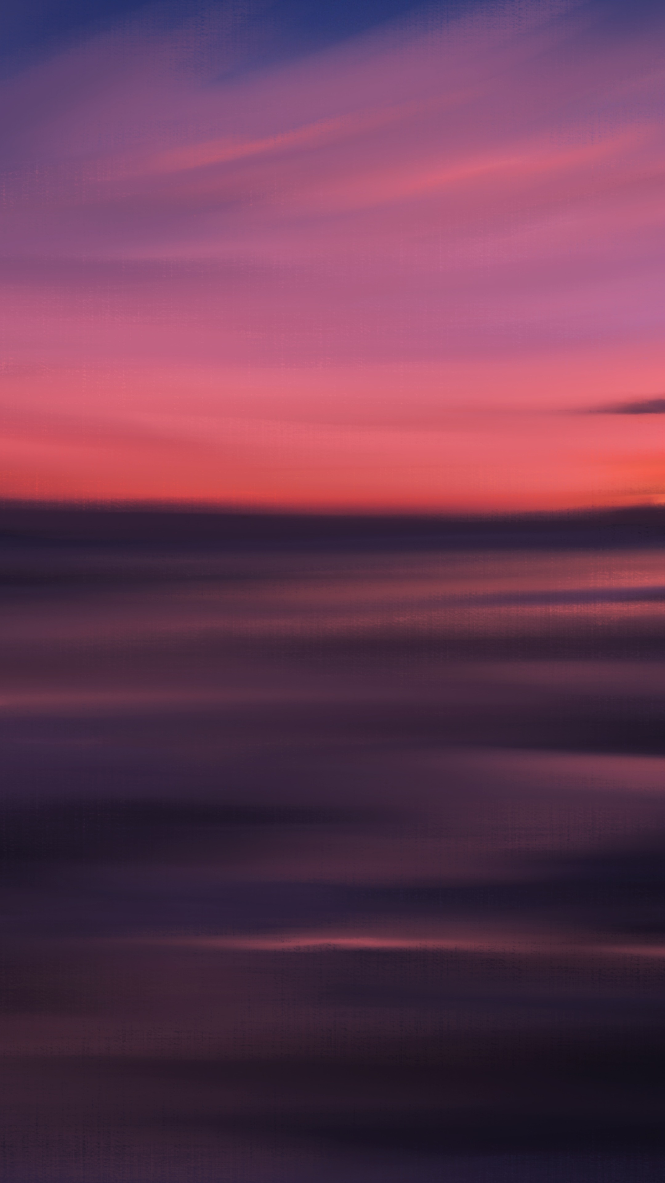 Abstract Sunset Over Water HD Phone Wallpaper