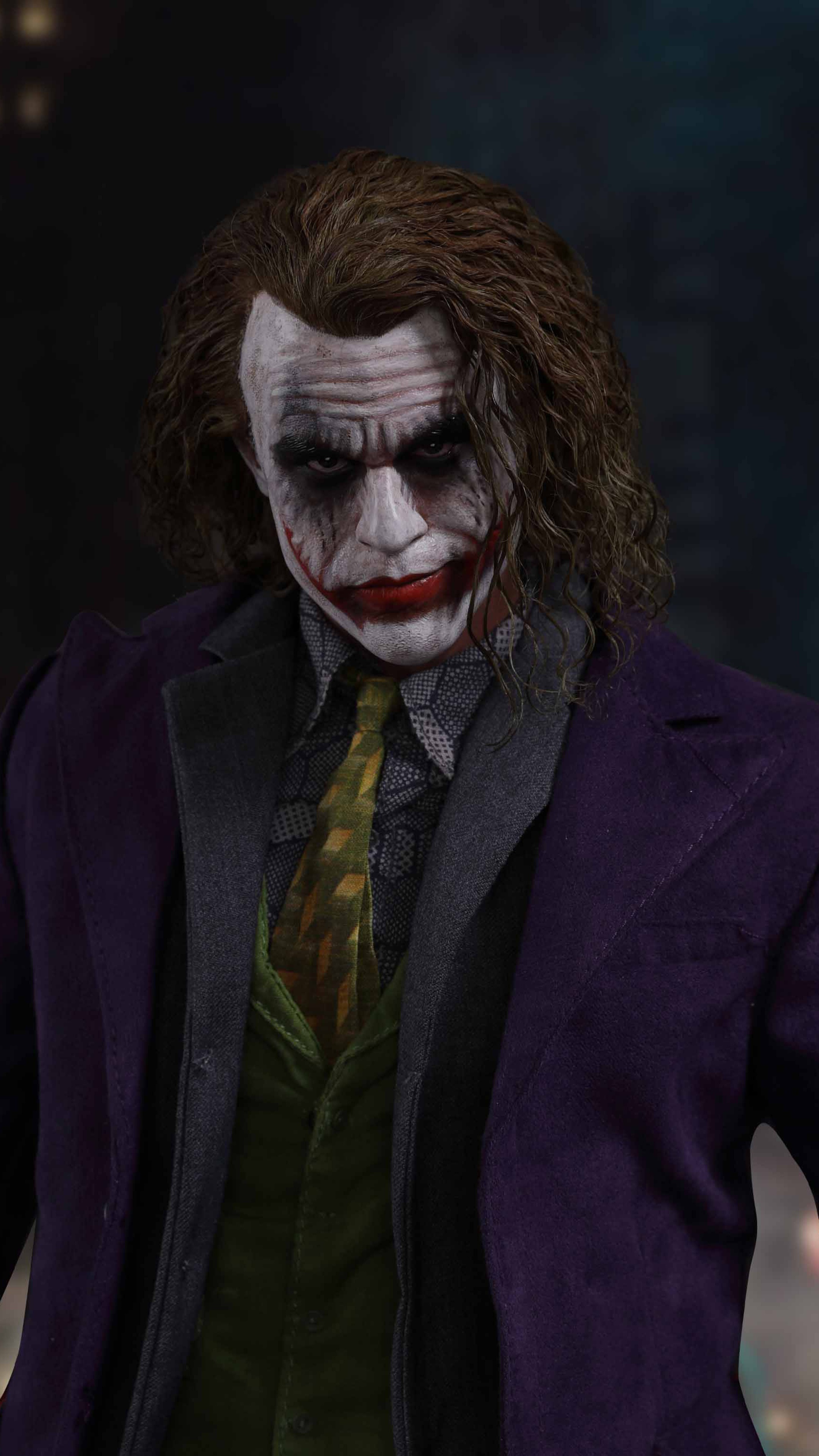 Joker from Batman artwork 4K HD Phone Wallpaper