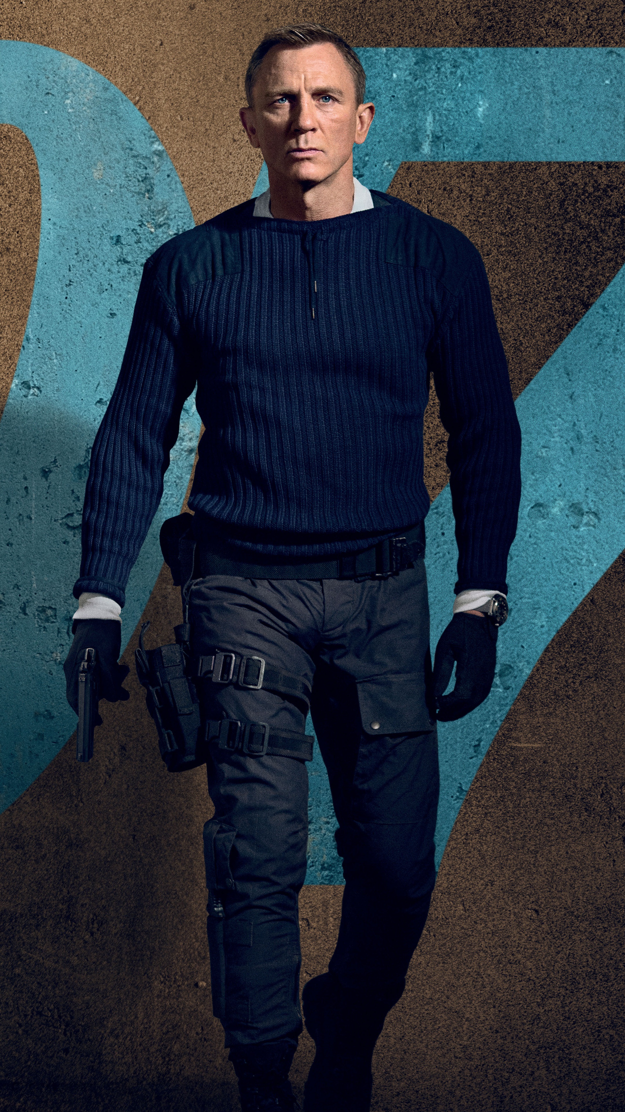 James Bond from No Time to Die HD Phone Wallpaper