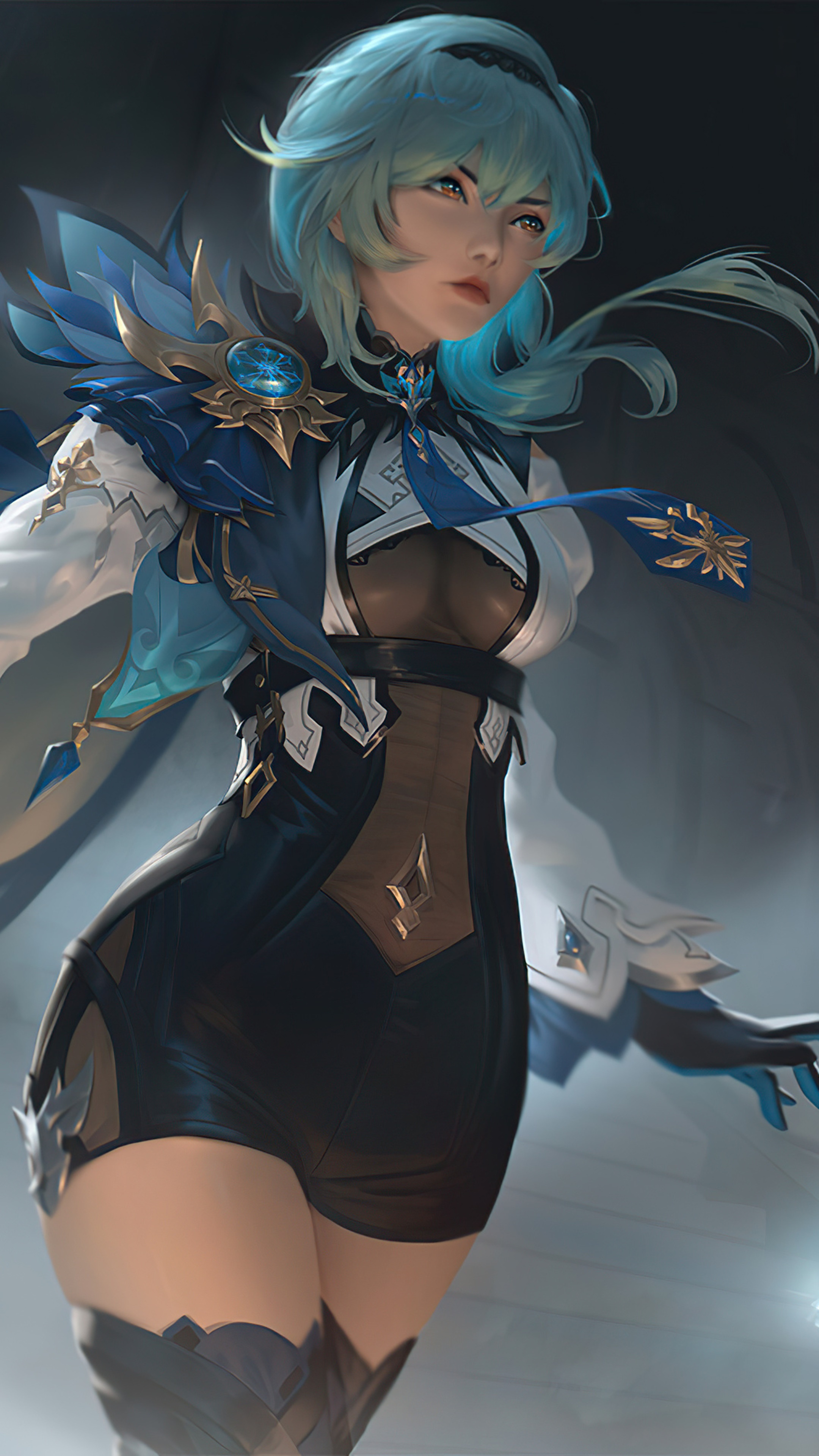 Eula from Genshin Impact HD Phone Wallpaper