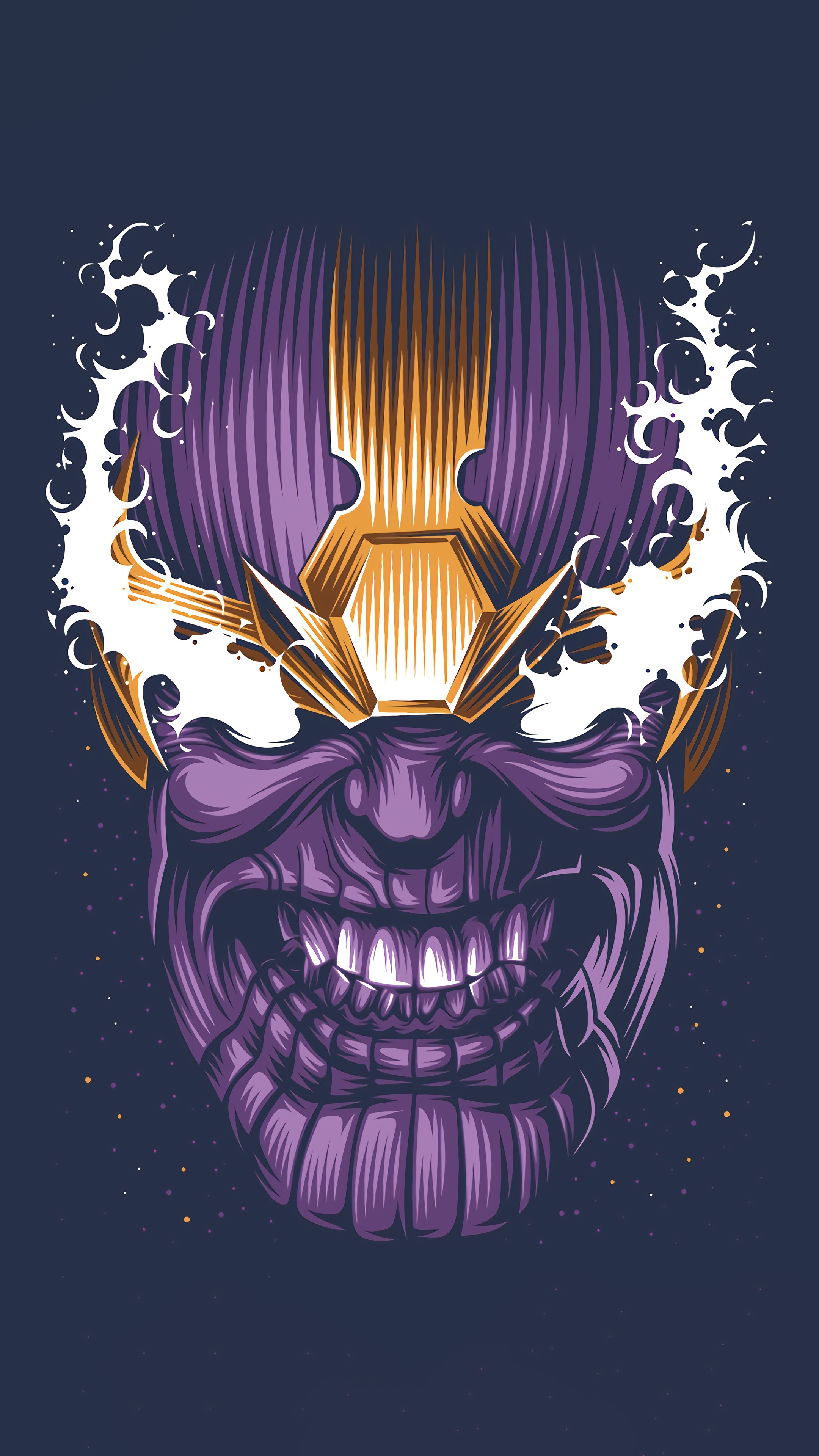 Thanos from Marvel Comics HD Phone Wallpaper