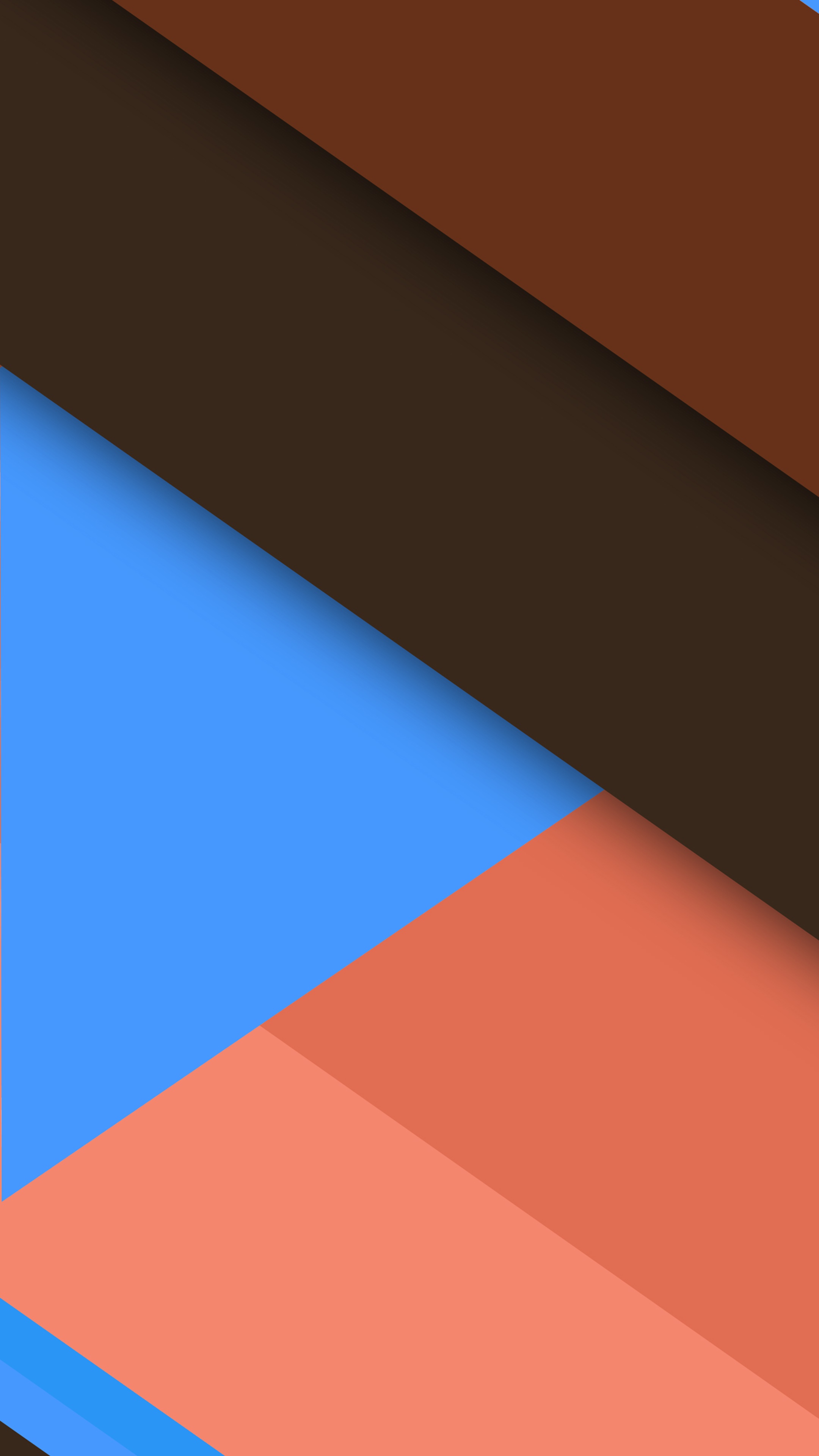 Abstract geometric shapes with shadows HD Phone Wallpaper