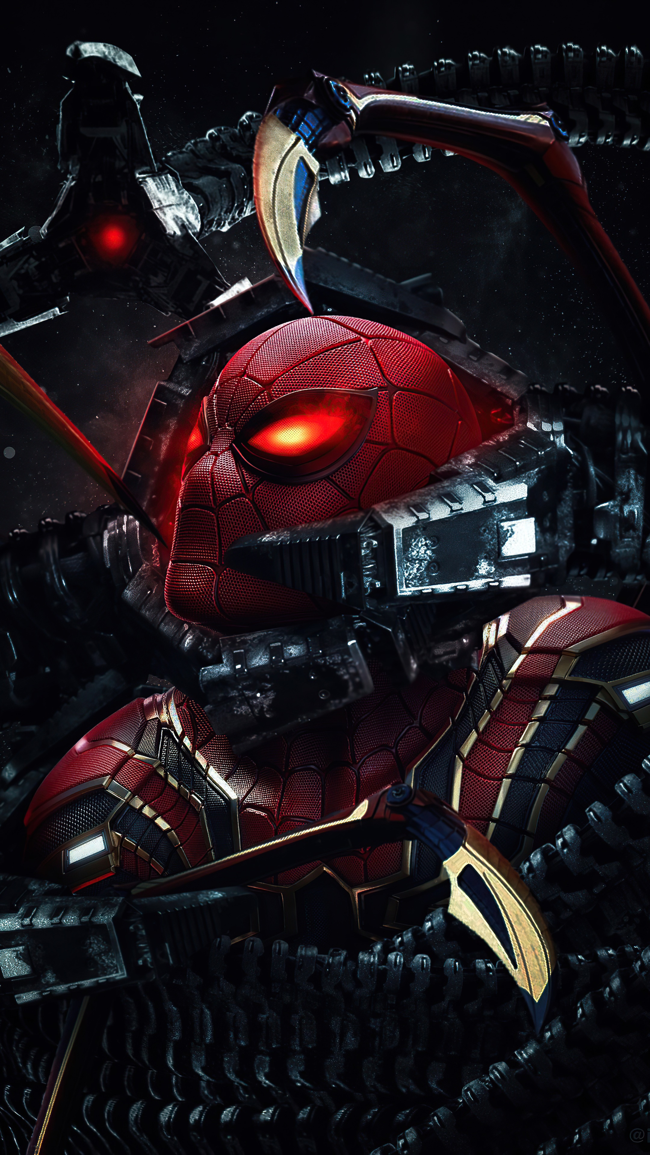 Spider-Man from Spider-Man: No Way Home HD Phone Wallpaper