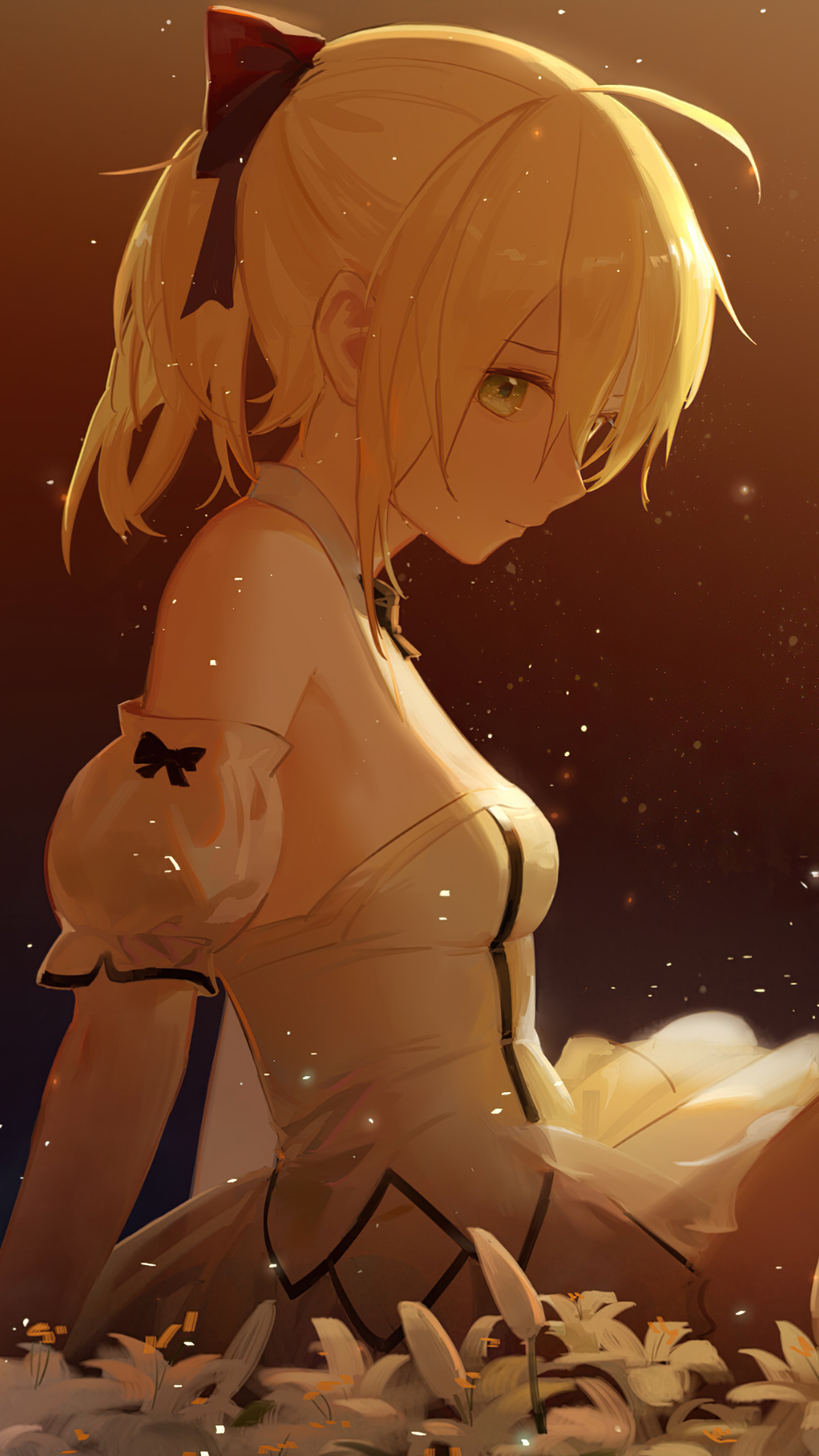 Saber from Fate/Grand Order HD Phone Wallpaper