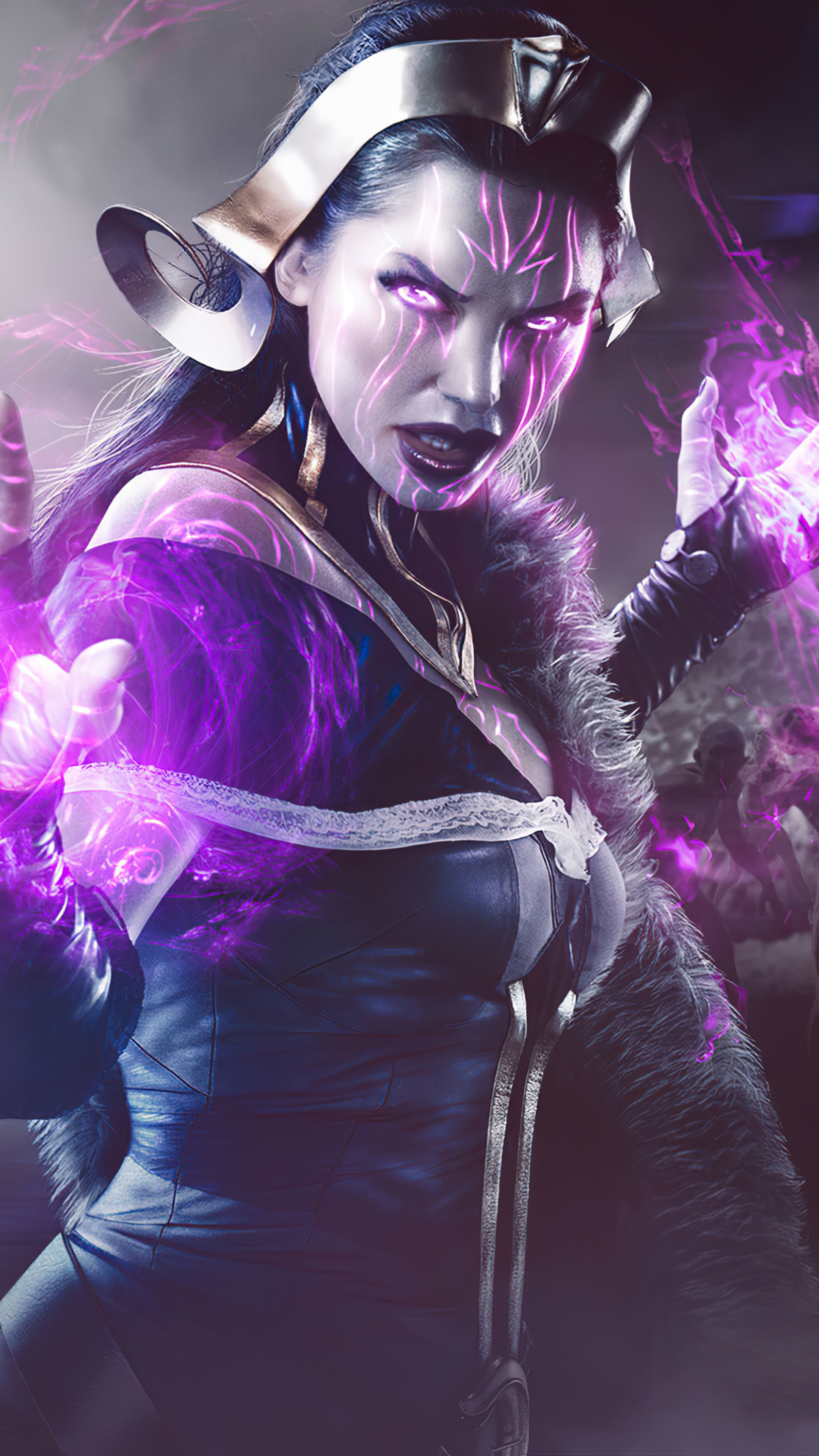 Liliana Vess from Magic The Gathering Arena 4K HD Phone Wallpaper