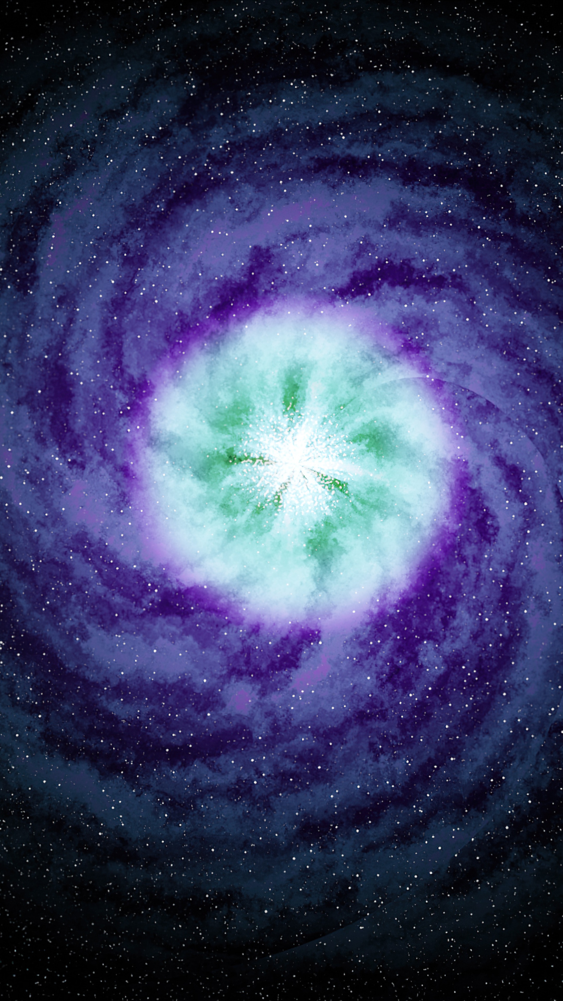 Abstract 4K Galaxy HD Phone Wallpaper