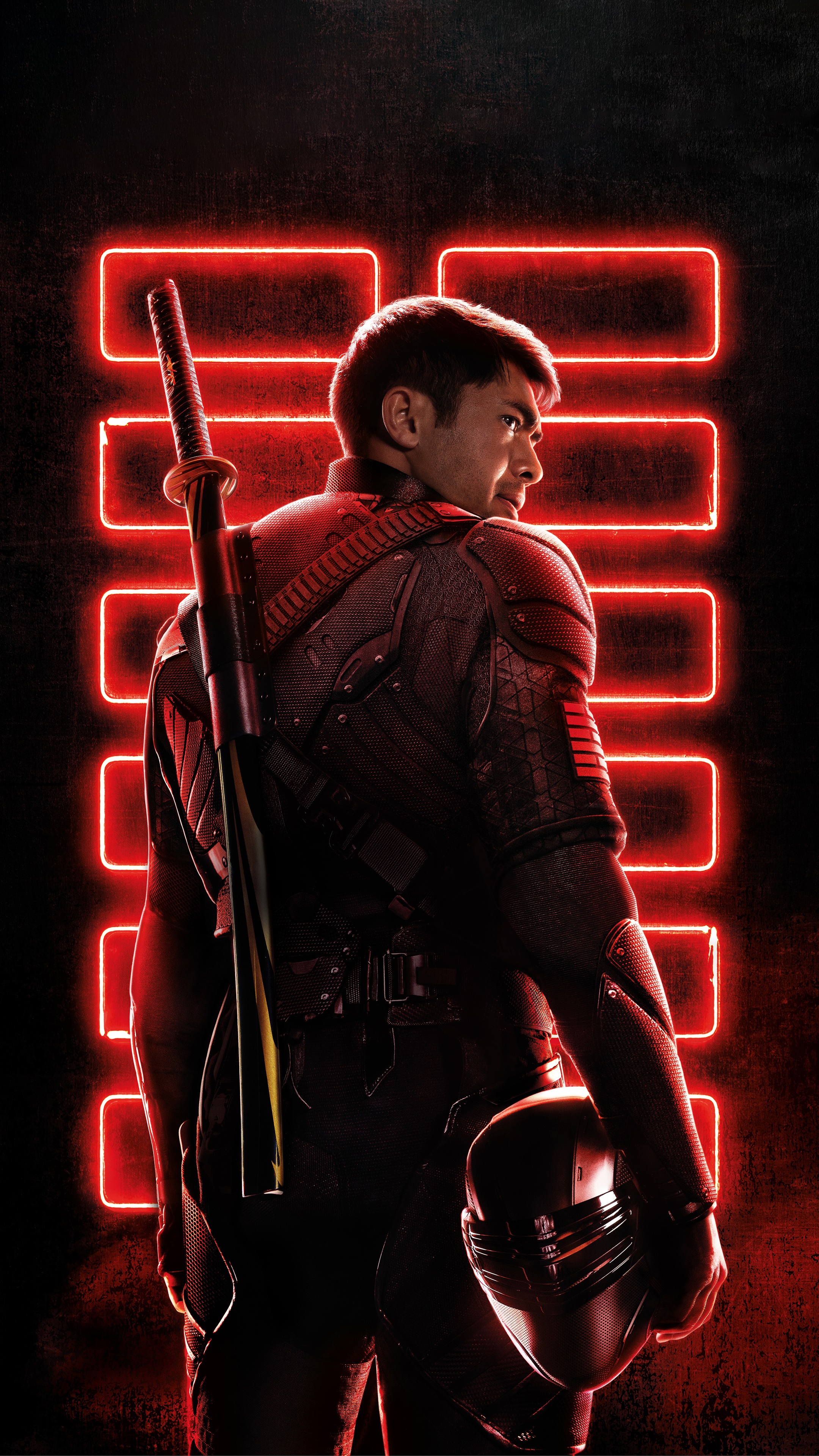 Snake Eyes from Snake Eyes: G.I. Joe Origins HD Phone Wallpaper