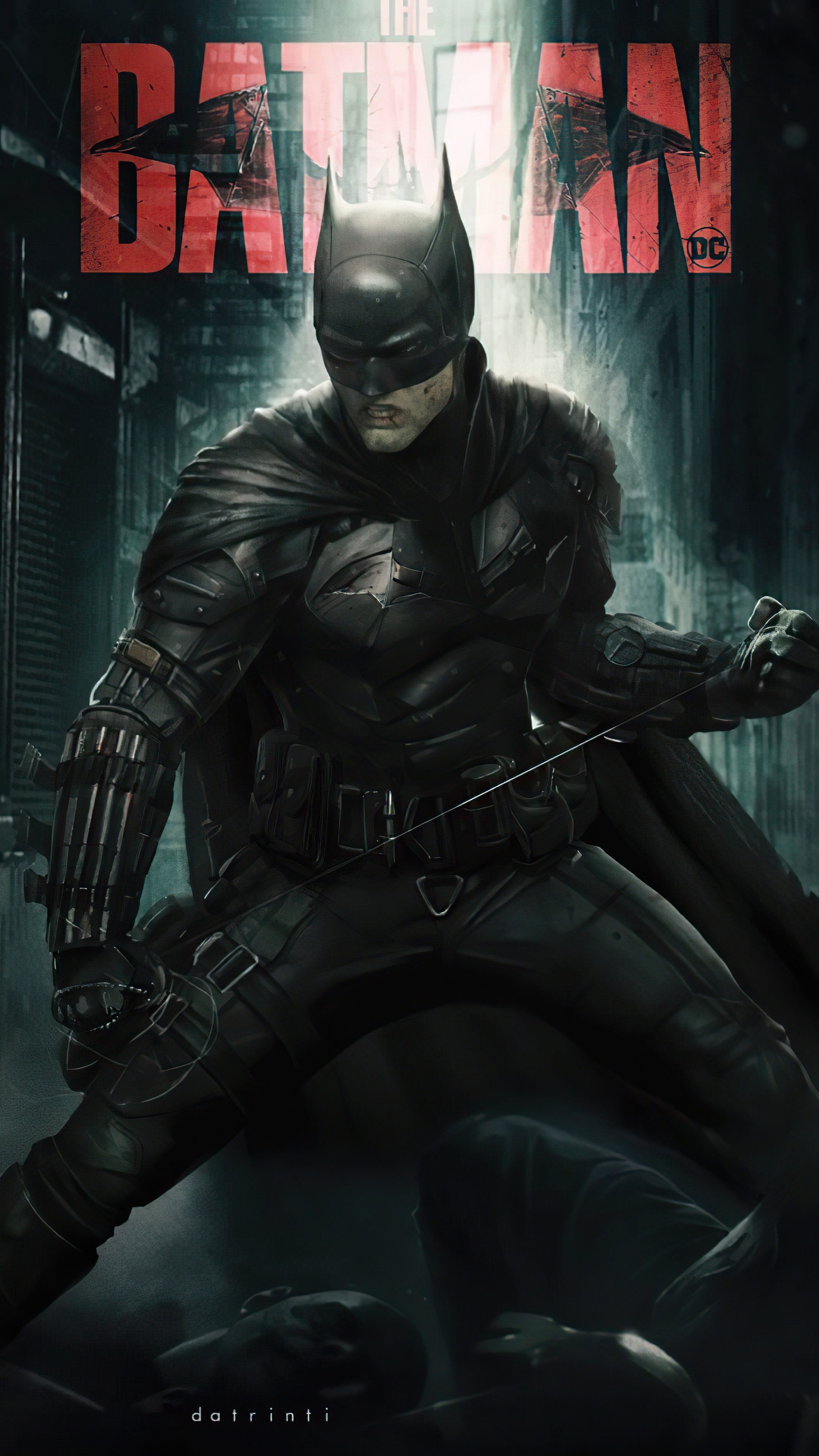 The Batman from DC Comics HD Phone Wallpaper