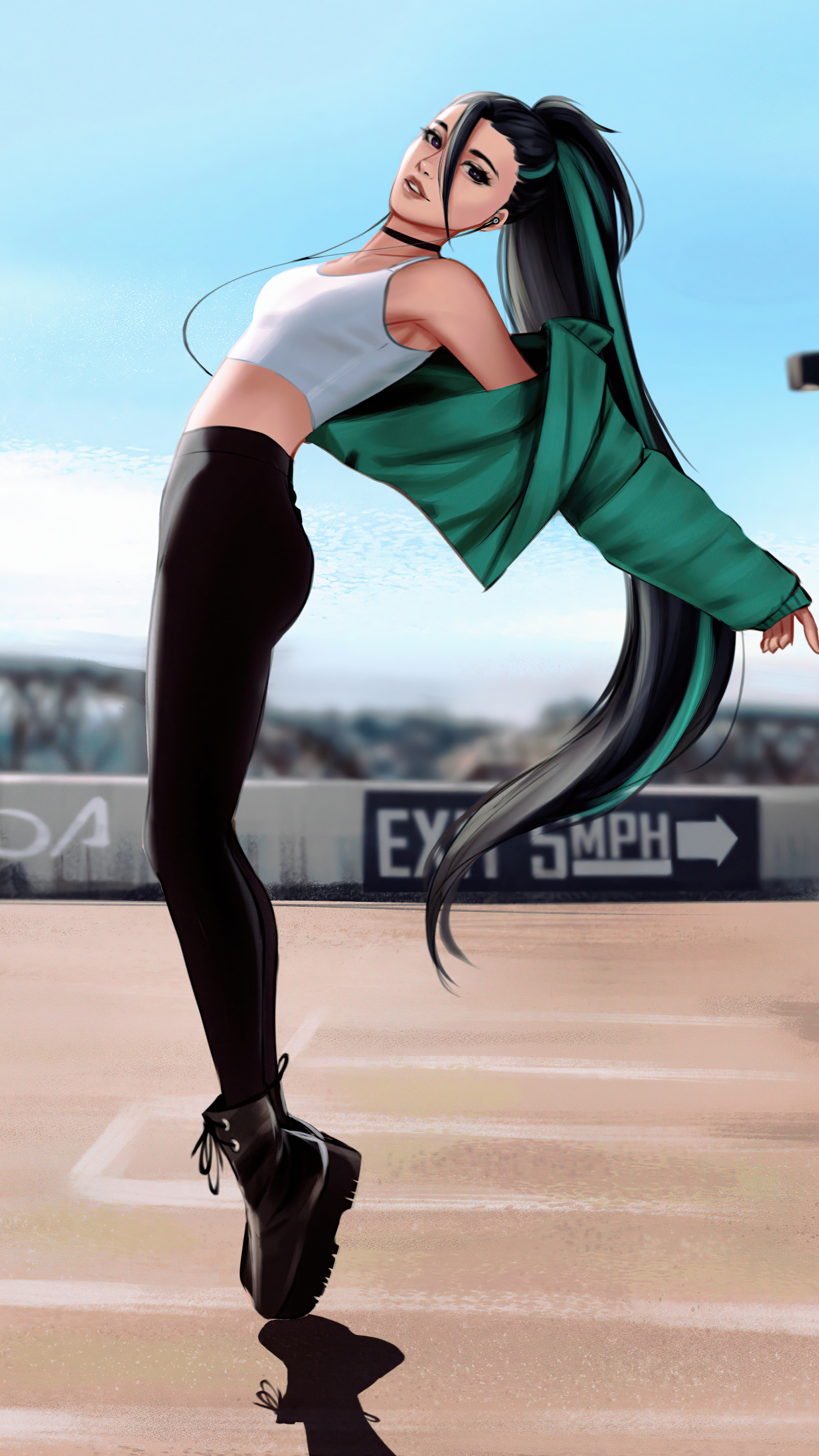 Kaisa from League of Legends HD Phone Wallpaper