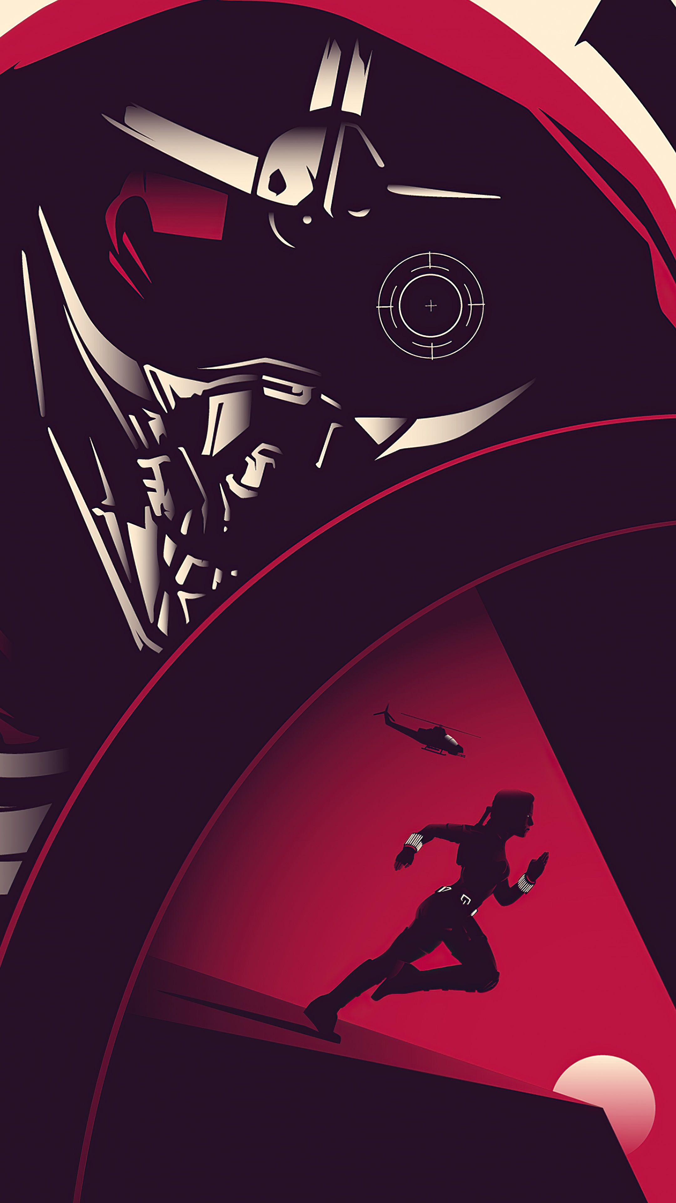 Black Widow movie poster HD Phone Wallpaper