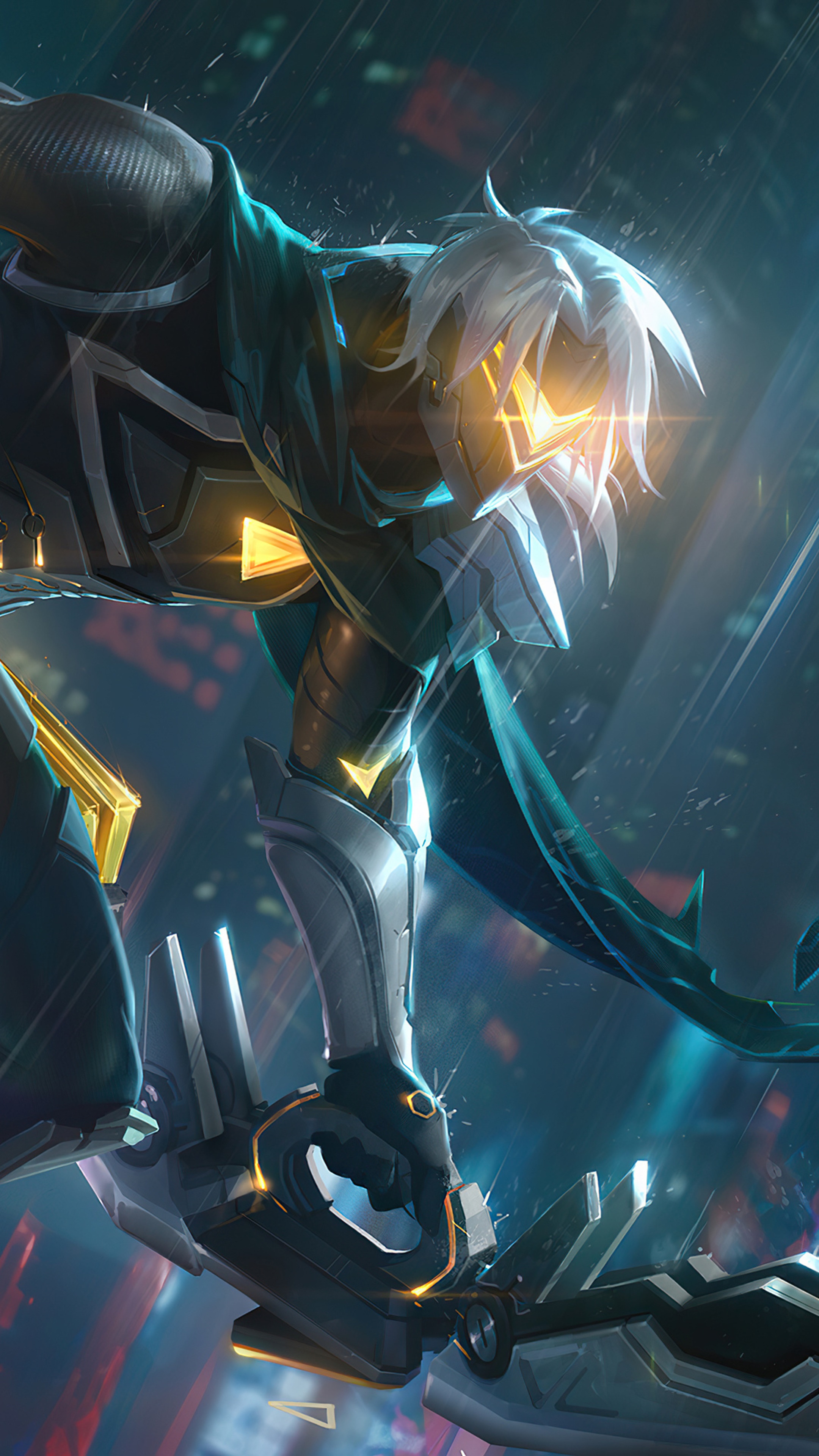 Ekko from League of Legends 4K HD Phone Wallpaper