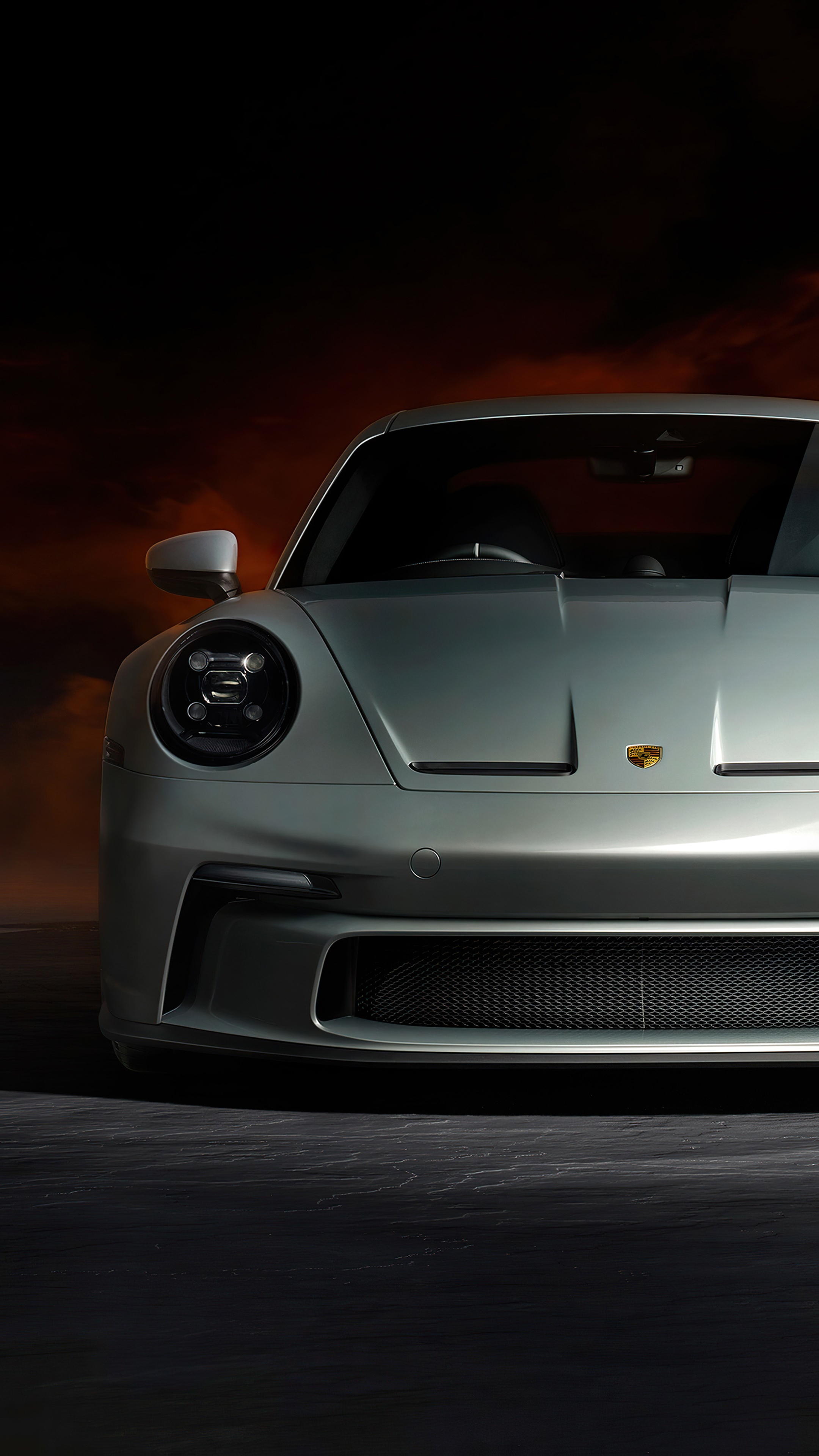 Porsche 911 GT3 front view HD Phone Wallpaper