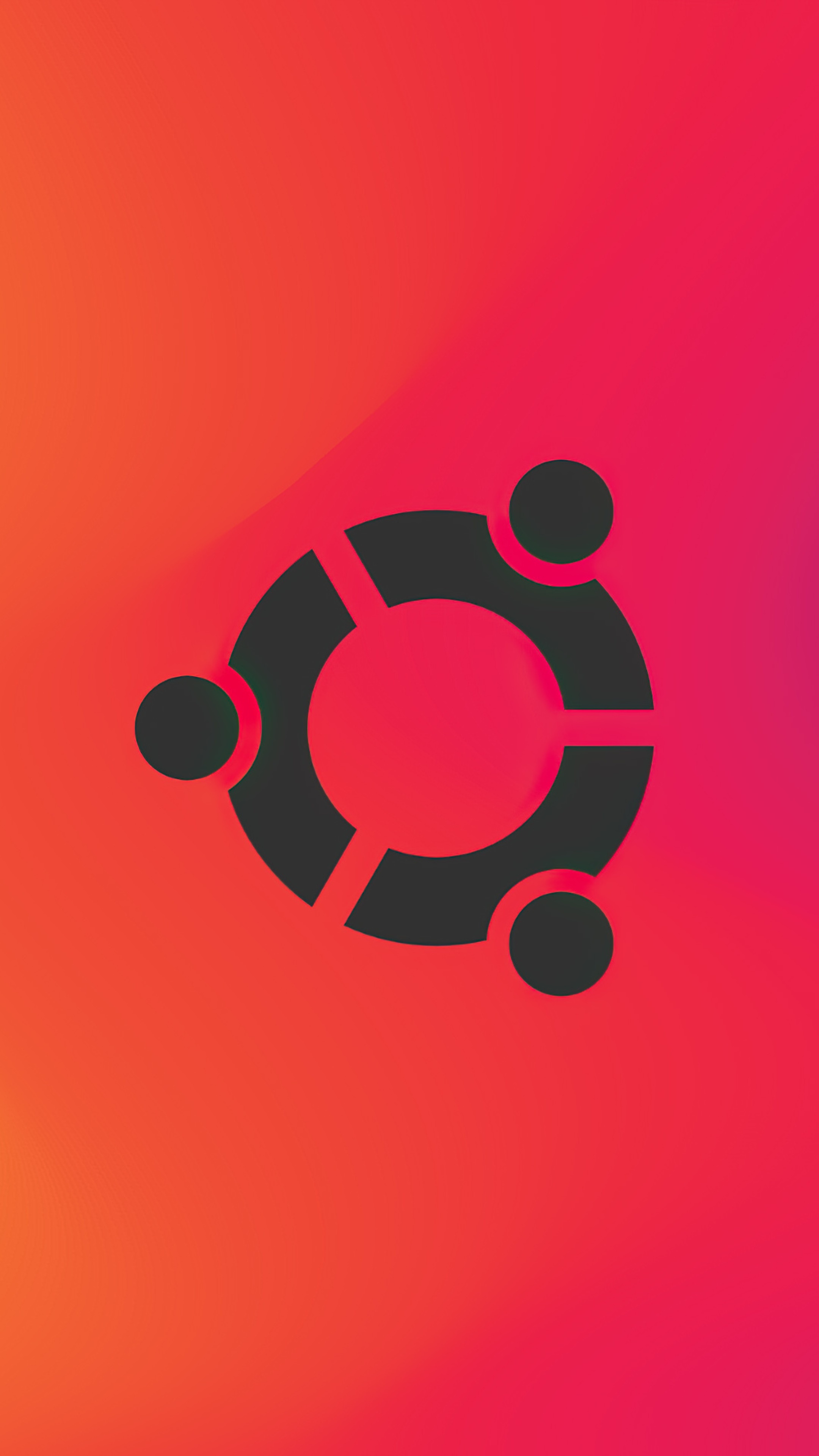 Ubuntu Linux logo 4K HD Phone Wallpaper
