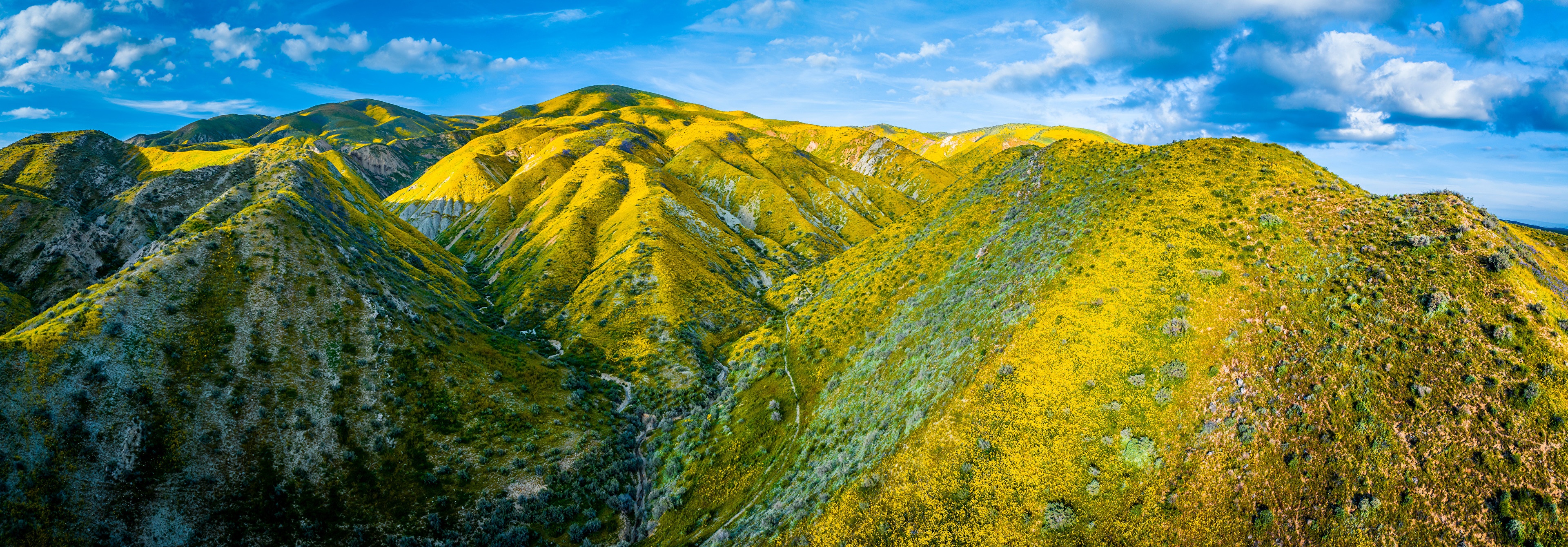 Carrizo Plain National Monument Mountains in California HD Wallpaper