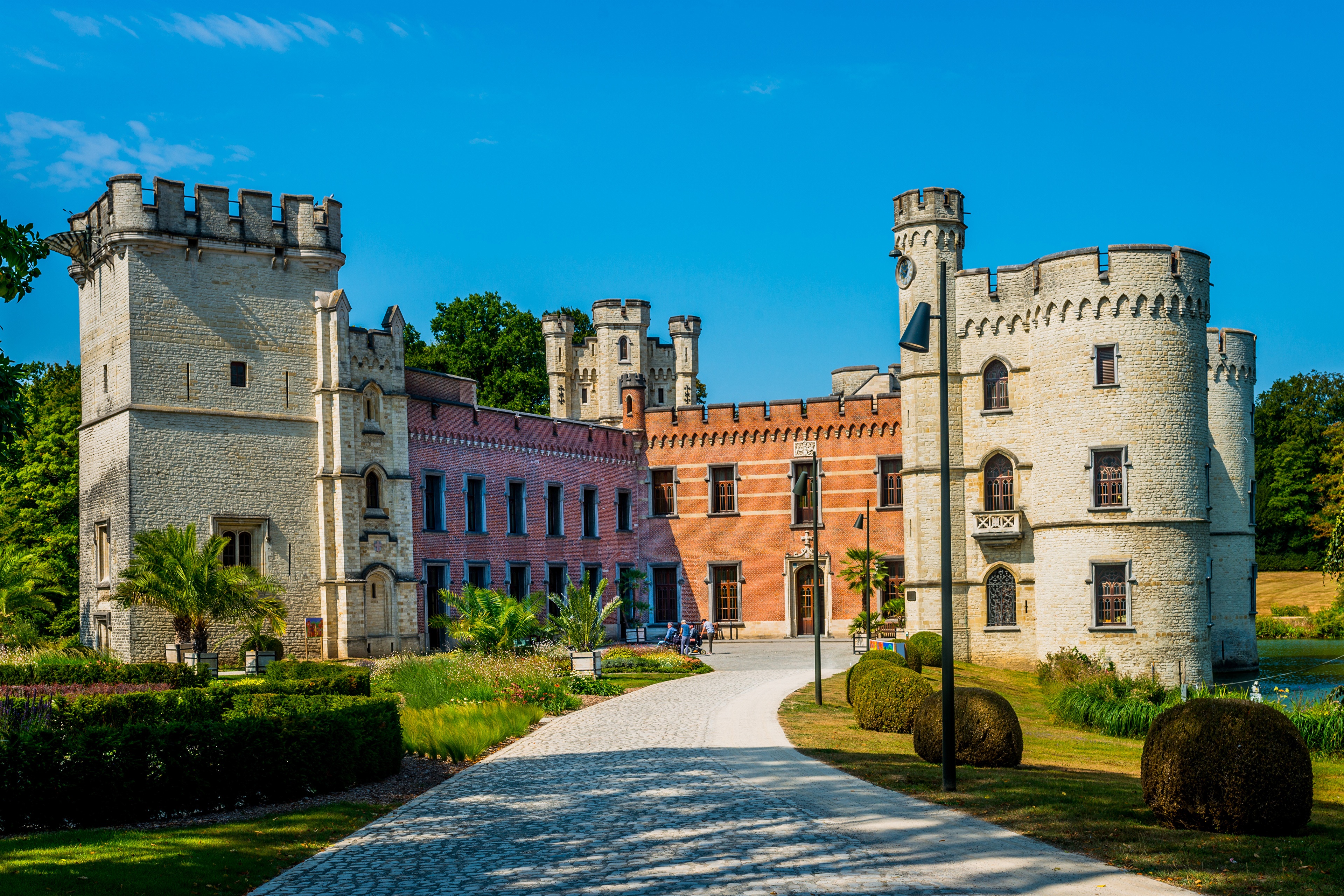Castle Bouchout in Belgium HD Wallpaper