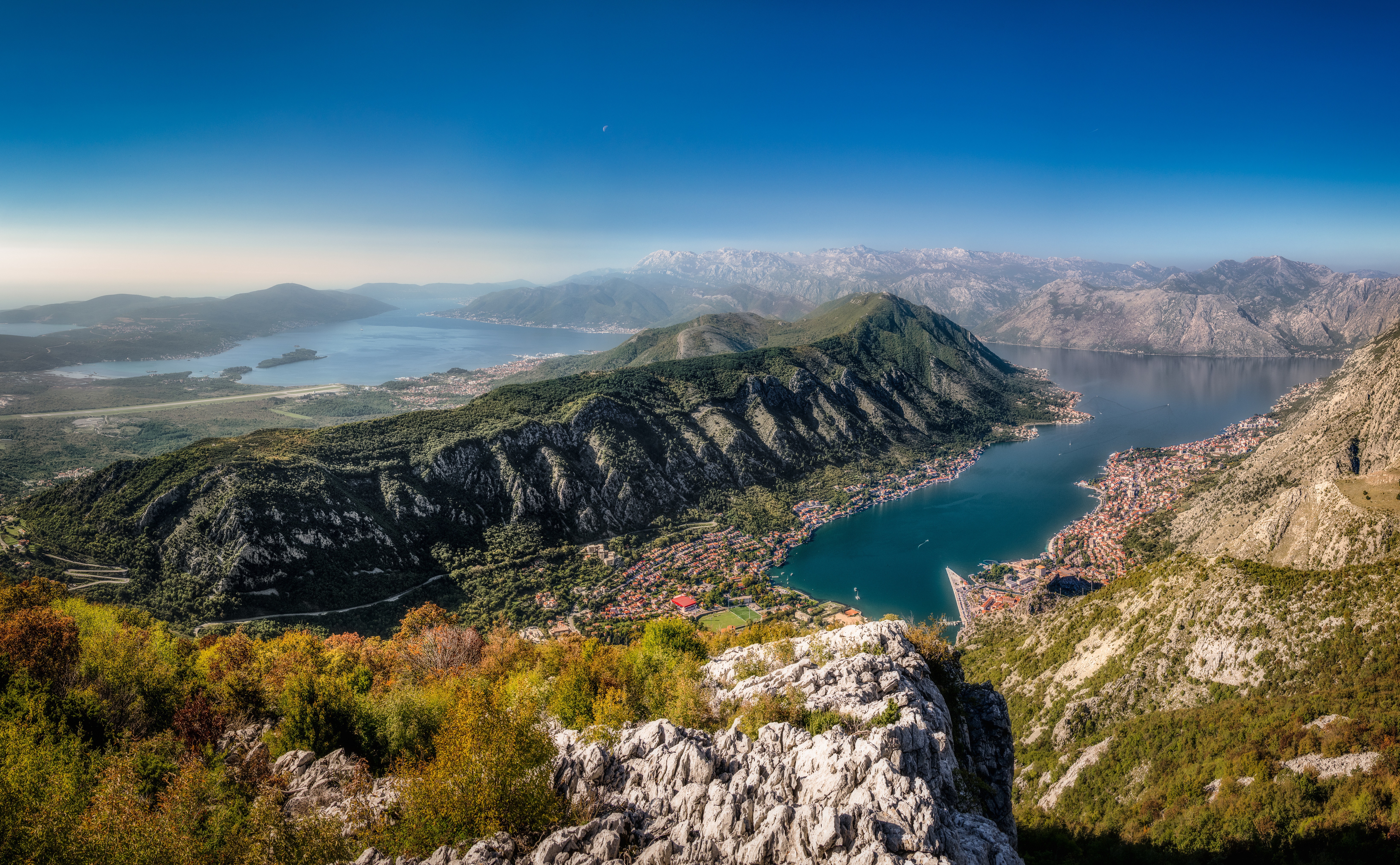 Kotor Bay and Lovcen National Park, Montenegro HD Wallpaper