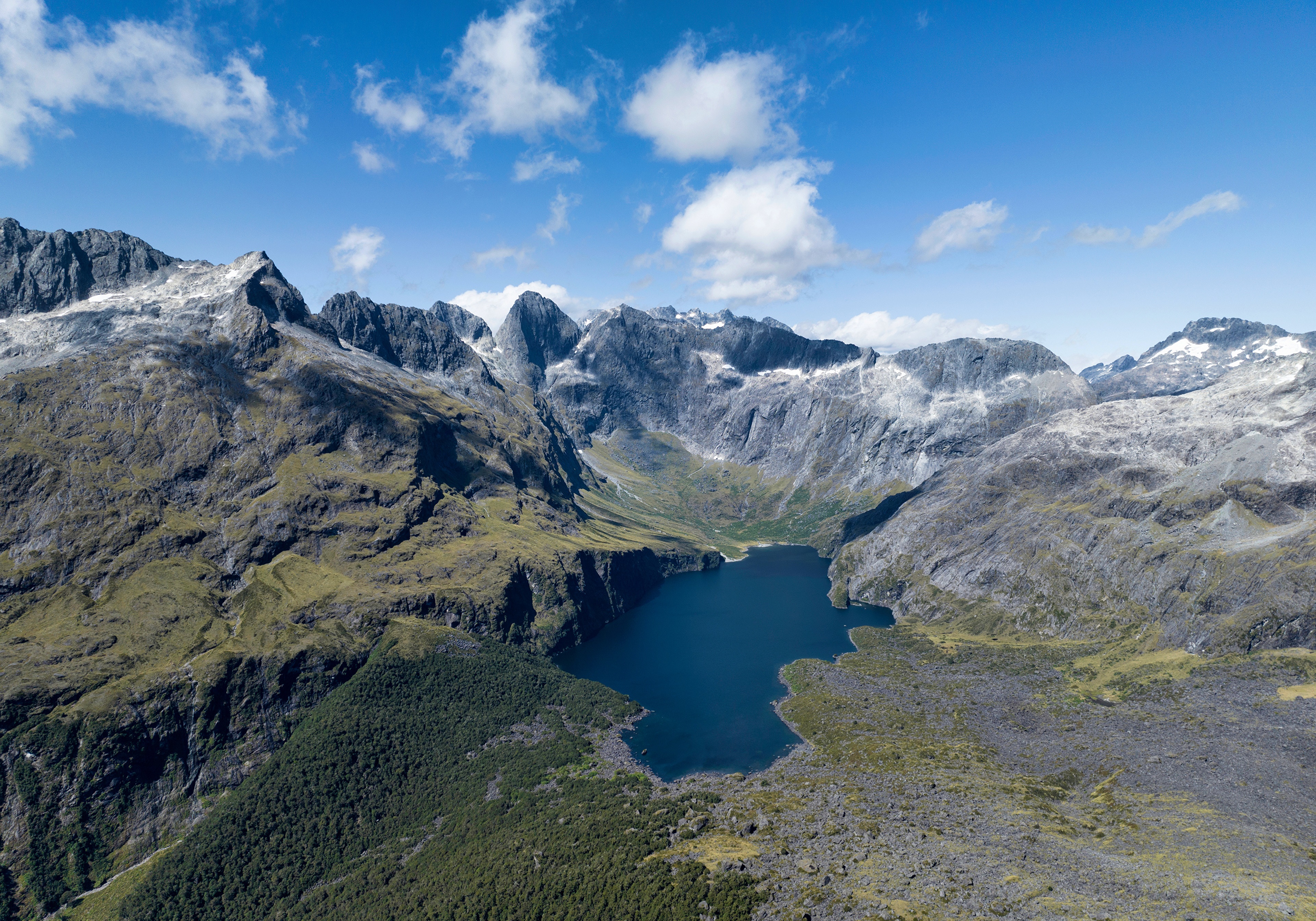 Lake Adelaide, New Zealand Mountains HD Wallpaper